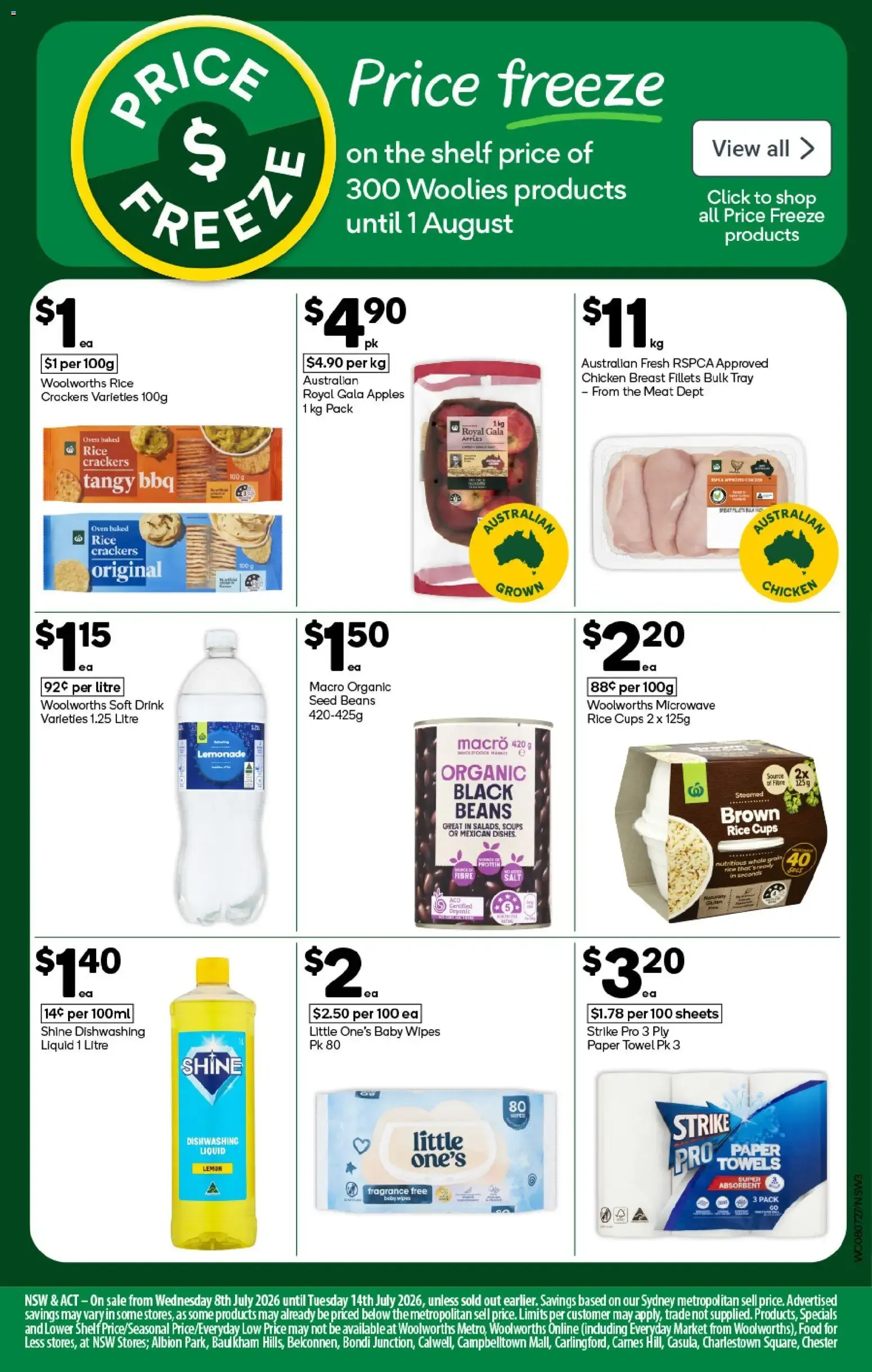 Woolworths catalogue valid from 08/07/2026 > Online Australia - Catalogue valid from 8 July to 14 July 2026 - page 3
