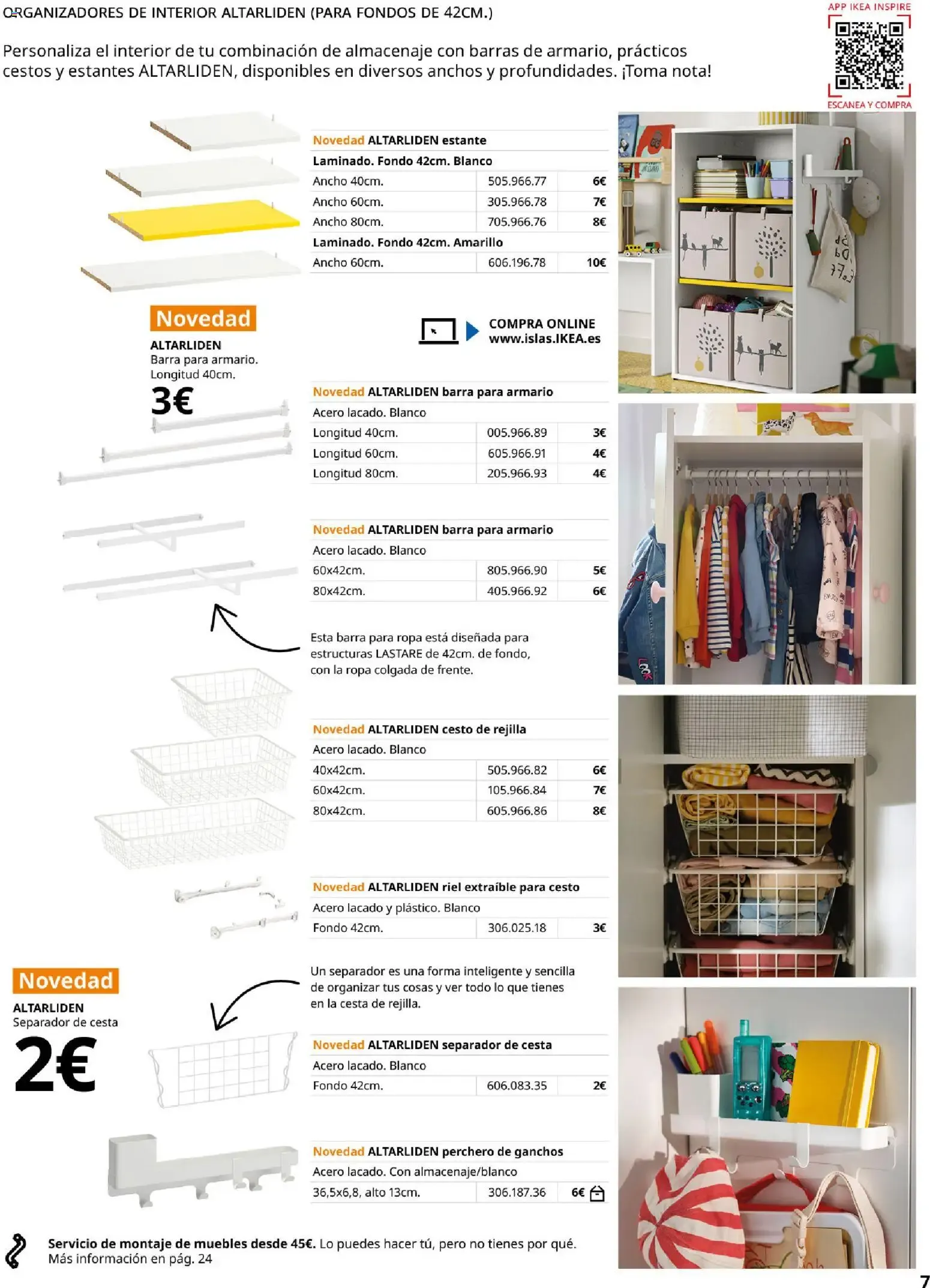 Catálogo de LASTARE Sistema modular de almacenaje 29 de junio al 31 de agosto 2026 - Página 7