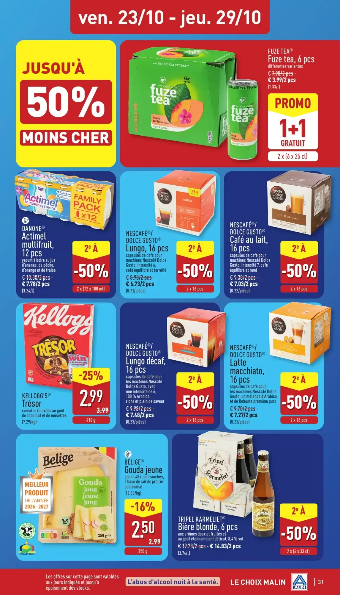 Dépliant ALDI du 19 au 24 Octobre van 19 oktober tot 24 oktober 2026 - folder pagina 31