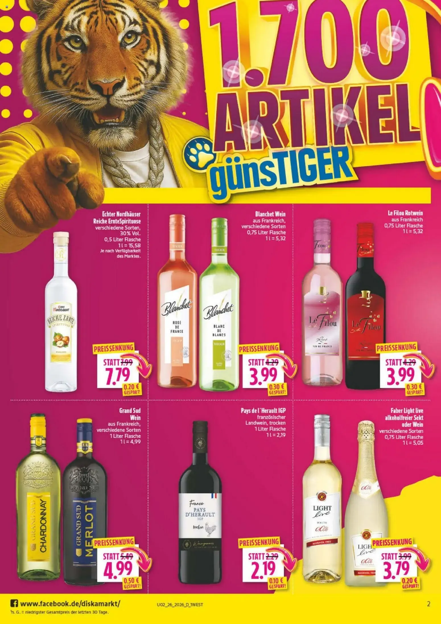Diska - Diska Angebote Bayern KW26 (ab 22.06.2026) zum Blättern von 22. Juni bis 27. Juni 2026 - Prospekt seite 2