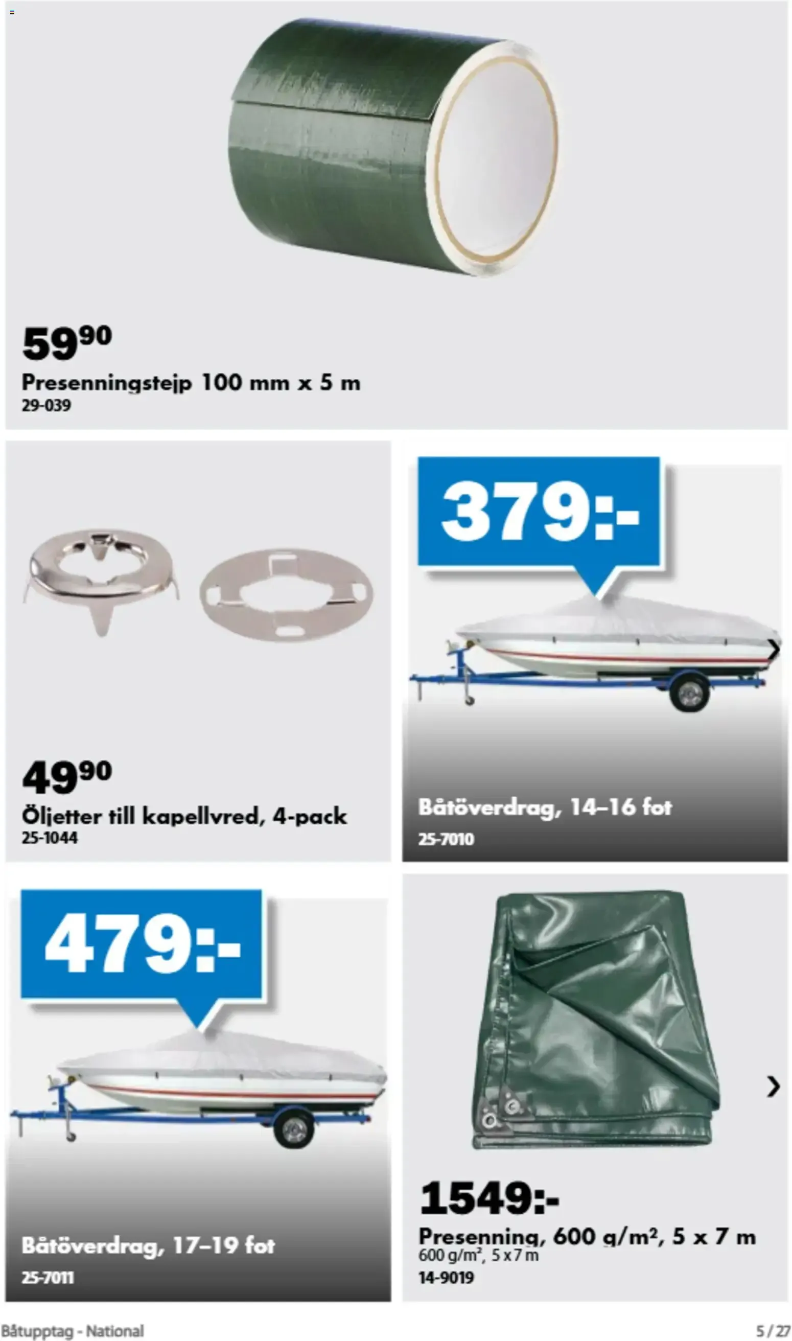 Biltema erbjudanden Båtupptag från 01/09/2026 - 30/09/2026 > Reklamblad nuvarande rabatter från 1 september till 30 september 2026 - Reklamblad sidor 14