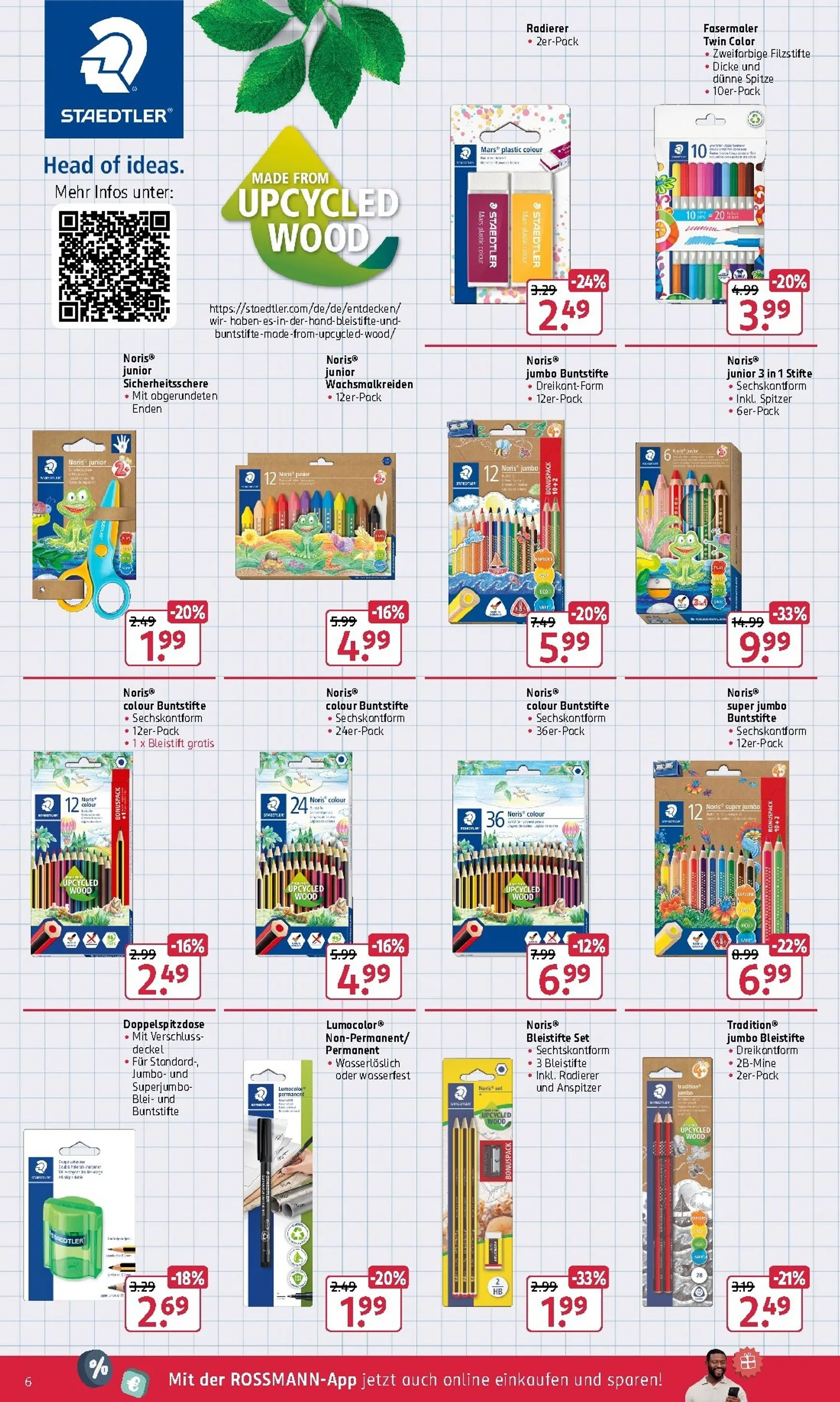 ROSSMANN - Schul-aktion und Spielwaren Angebote von 29. Juni bis 25. August 2026 - Prospekt seite 6