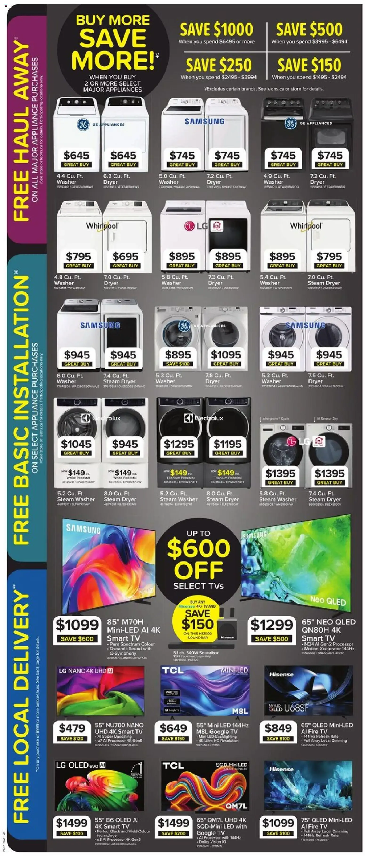 Leon's True North Super Sale from October 8 to October 14 2026 - flyer page 6