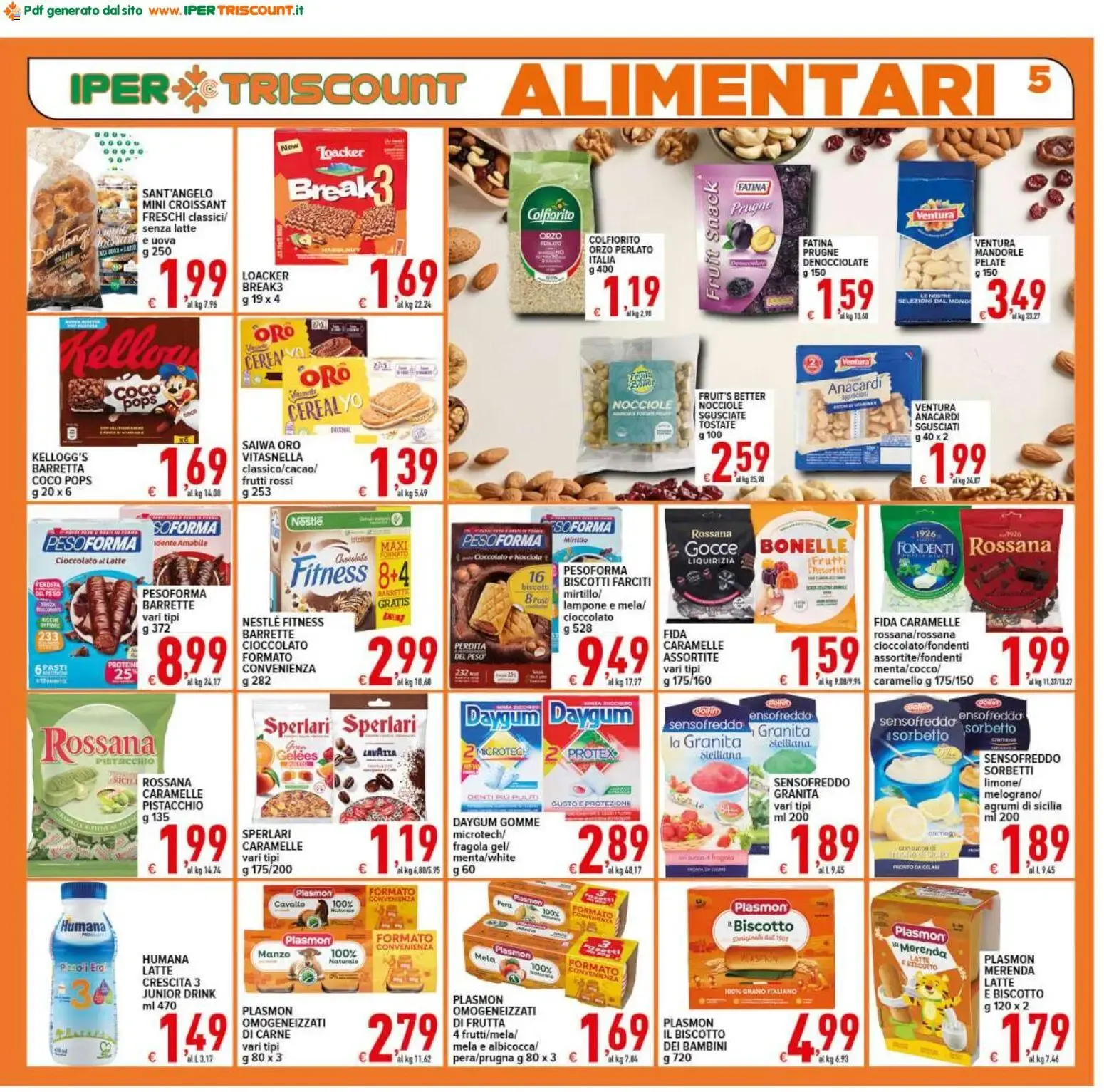 Ipertriscount volantino dal 22/07/2026 - online Offerte da 22 luglio a 30 luglio di 2026 - Pagina del volantino 5