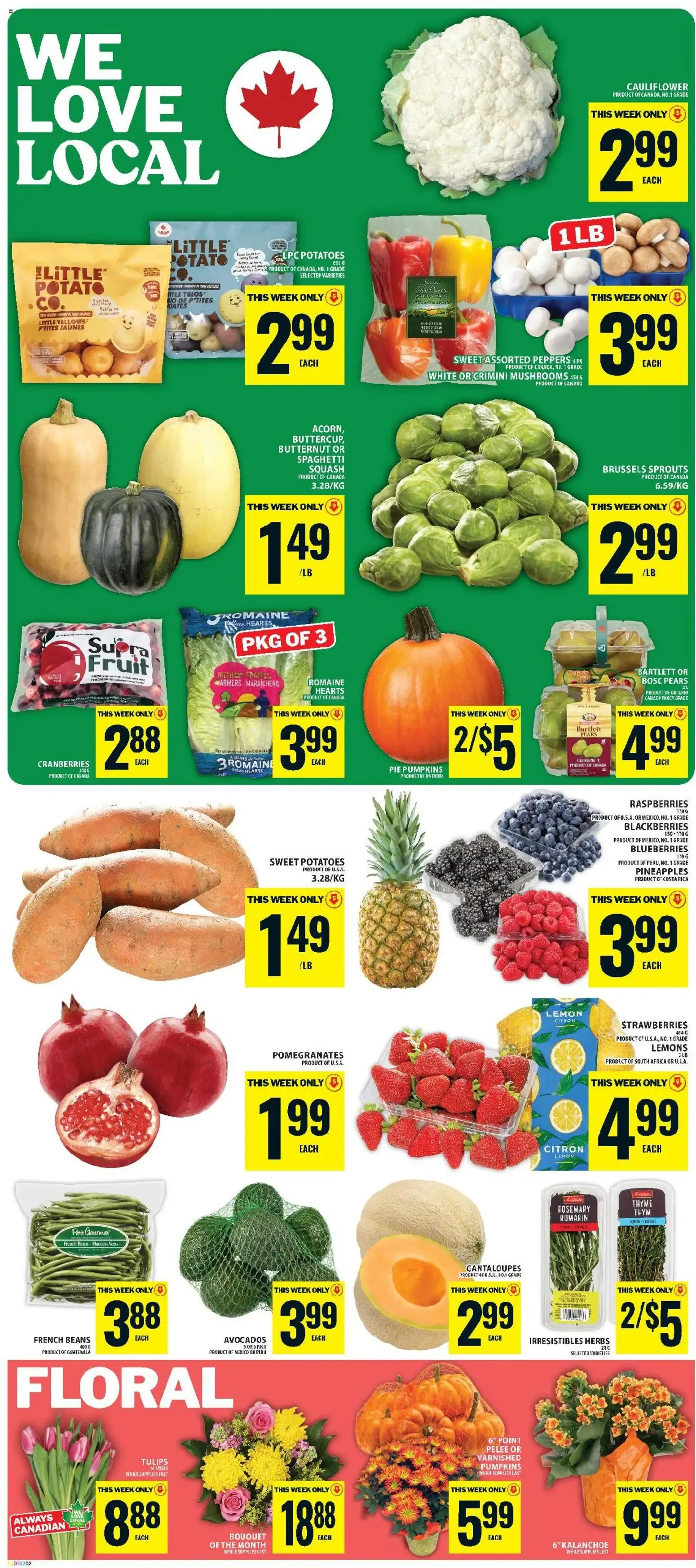 Food Basics weekly flyer / circulaire from Oct 1, 2026 > weekly specials & deals from October 1 to October 7 2026 - flyer page 3