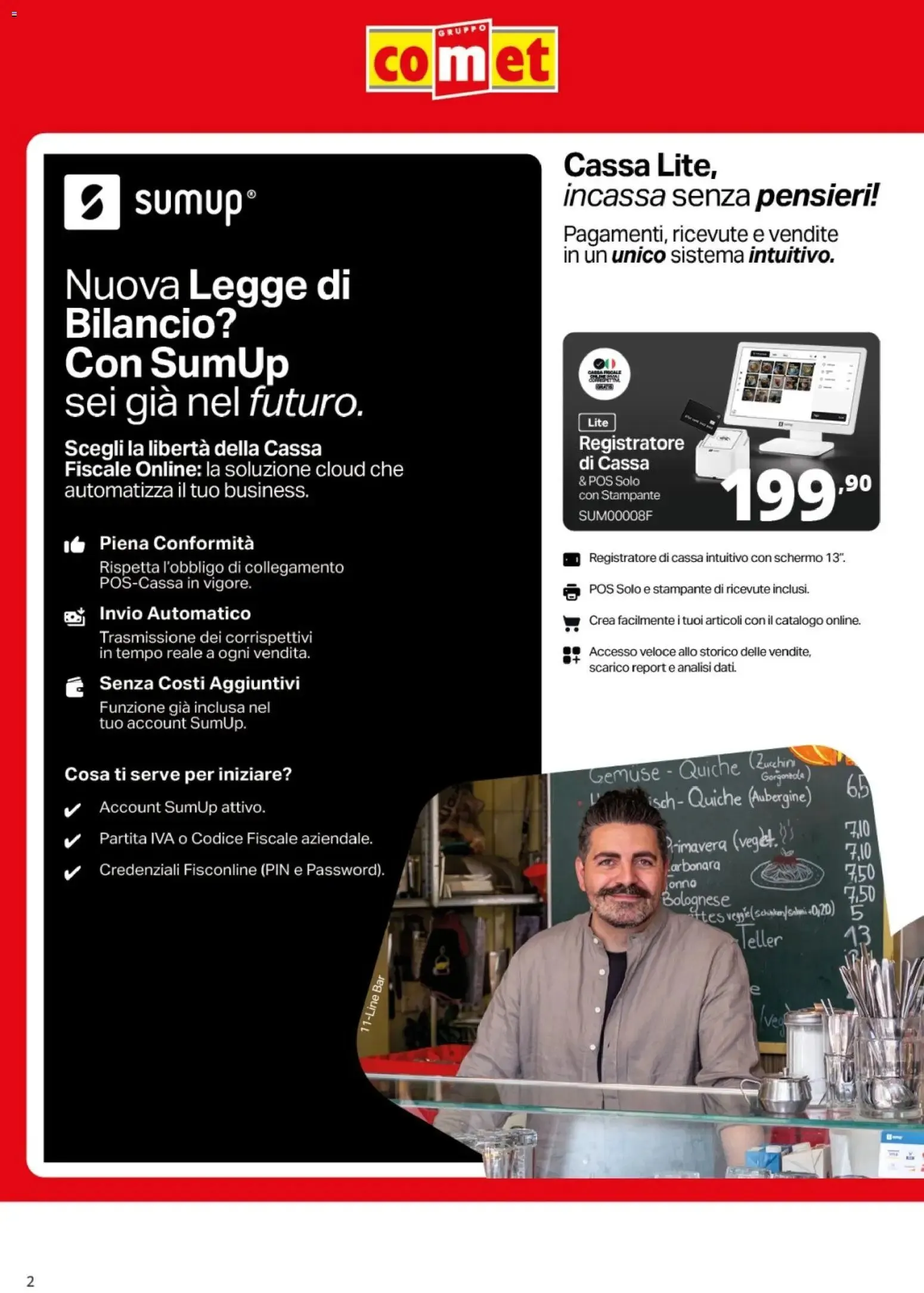 Comet volantino Pagamenti Elettronici da 2 luglio a 2 agosto di 2026 - Pagina del volantino 2