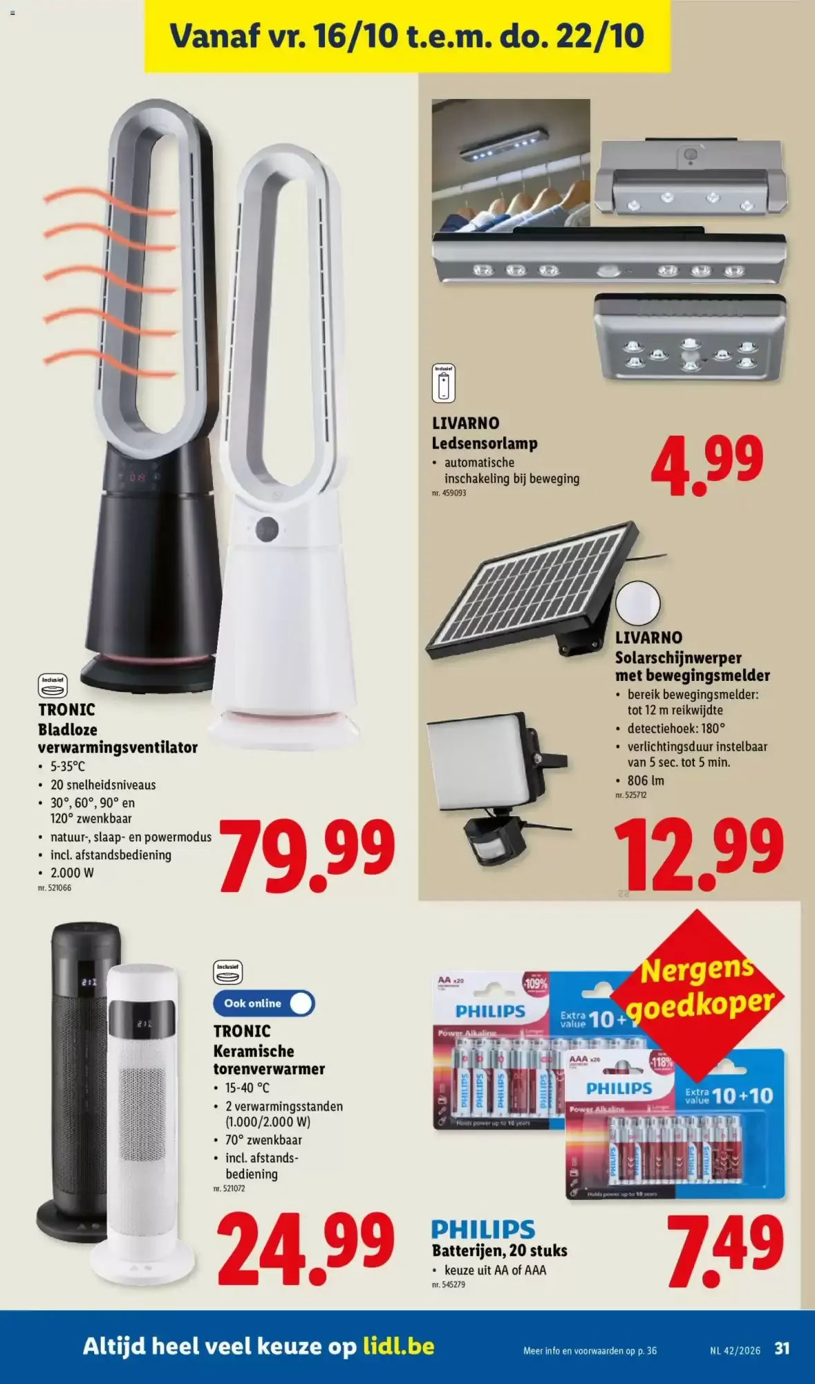 Lidl folder week 42 van 12 oktober tot 17 oktober 2026 - folder pagina 31