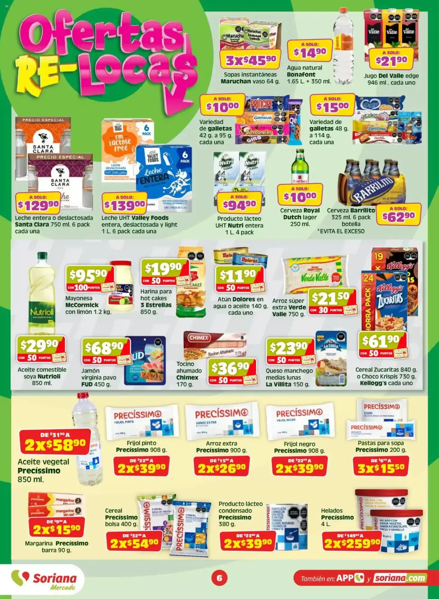 Catálogo de Folleto Soriana Mercado semana 27 3 de julio al 9 de julio 2026 - Pagina 6