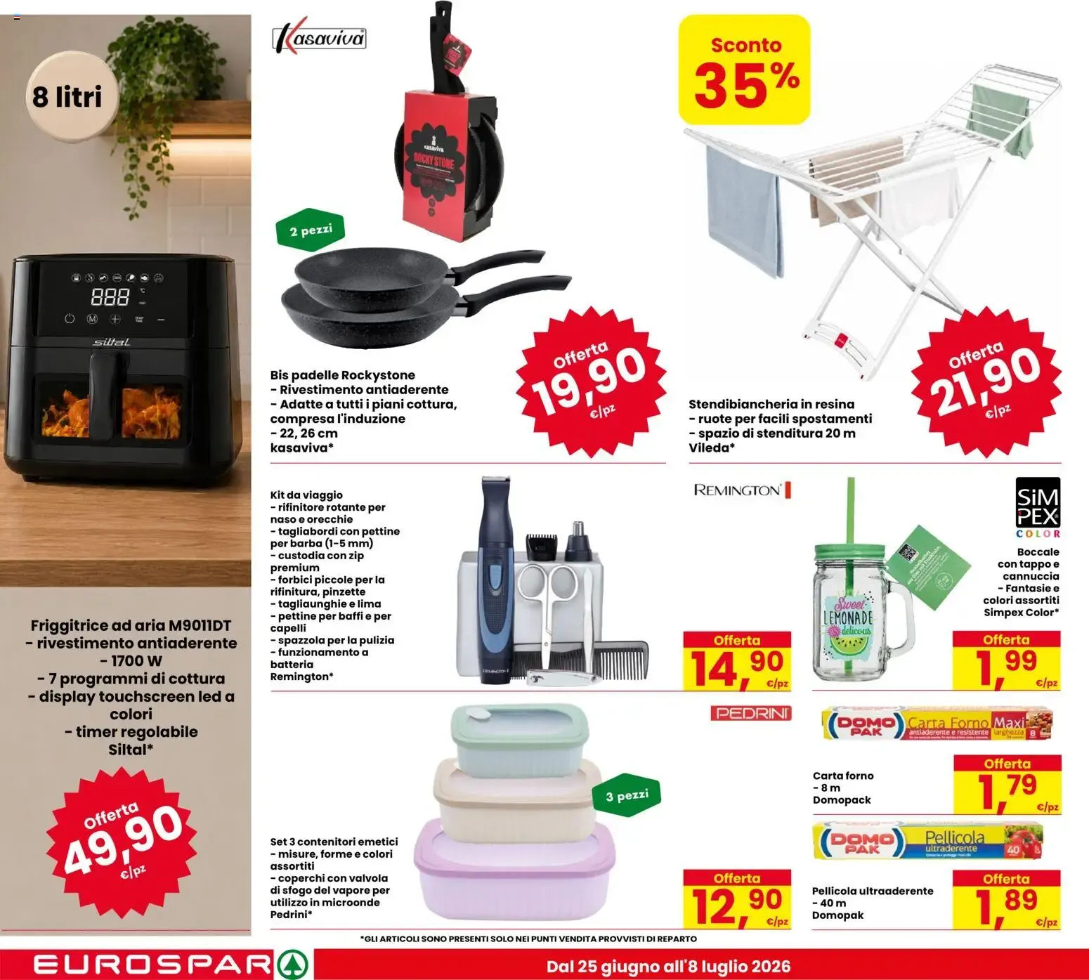 Eurospar volantino dal 25/06/2026 - online Offerte da 25 giugno a 8 luglio di 2026 - Pagina del volantino 18