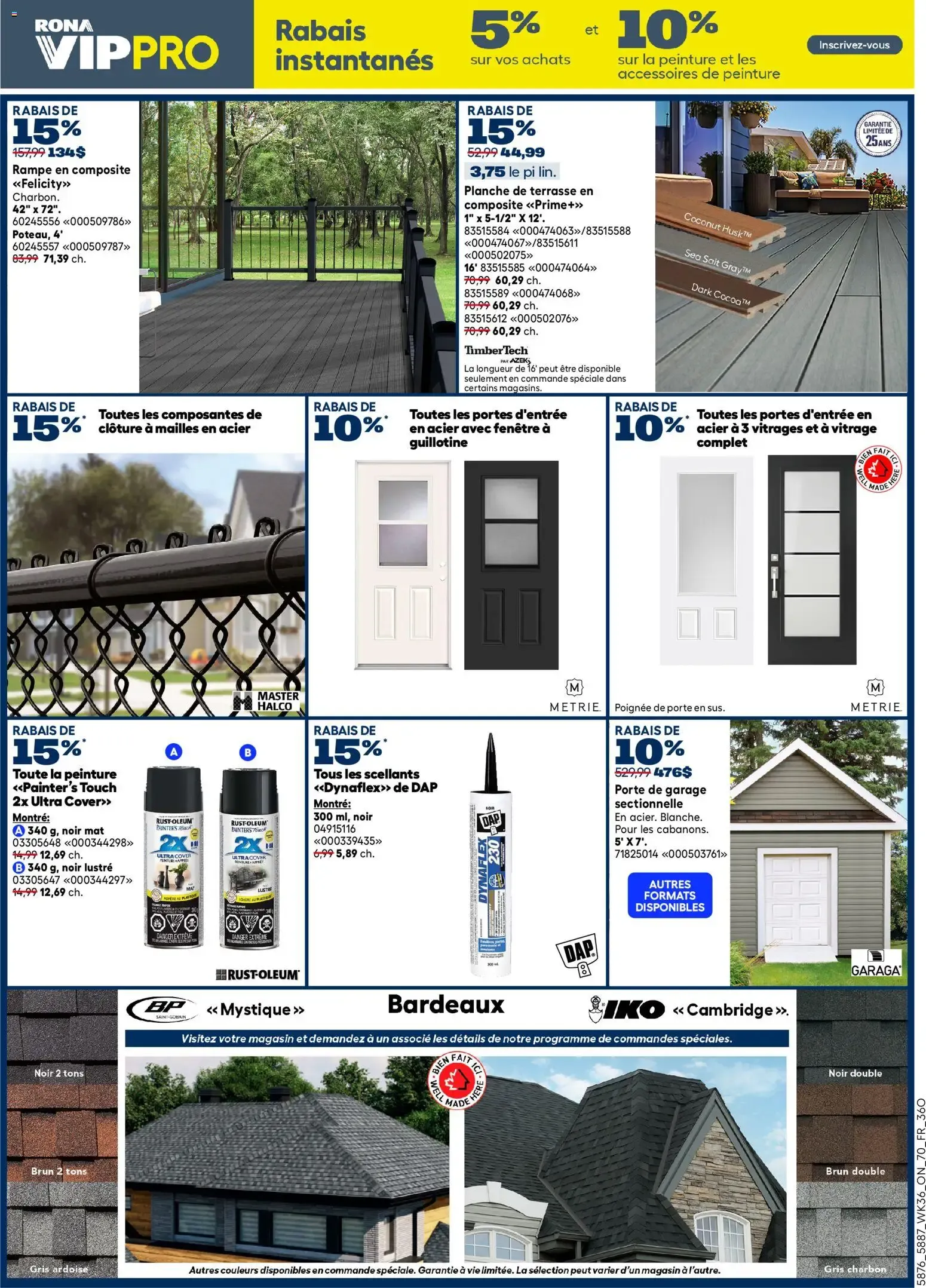 Rona circulaire from Oct 1, 2026 > weekly specials & deals from October 1 to October 14 2026 - flyer page 17