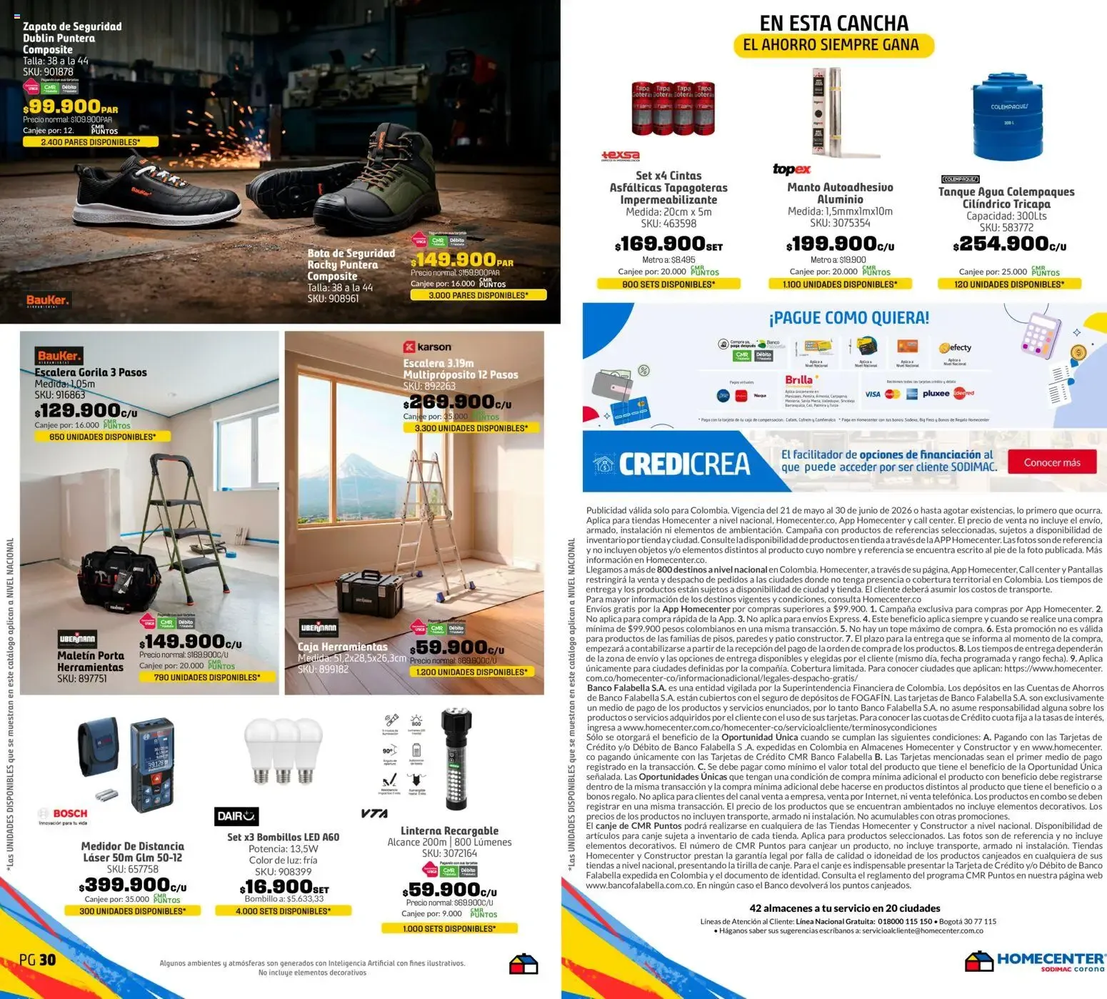 Catalogo de Precios Campeones Homecenter 21 de mayo al 30 de junio 2026 - Pag 16