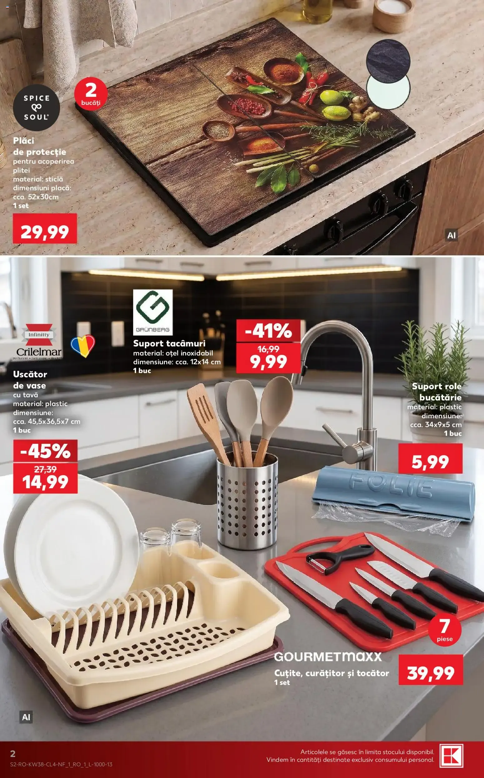 Catalog Kaufland: ECHIPEAZĂ-ȚI BUCĂTĂRIA INTELIGENT de la 16 septembrie până la 22 septembrie 2026 - Revista Pagina 2
