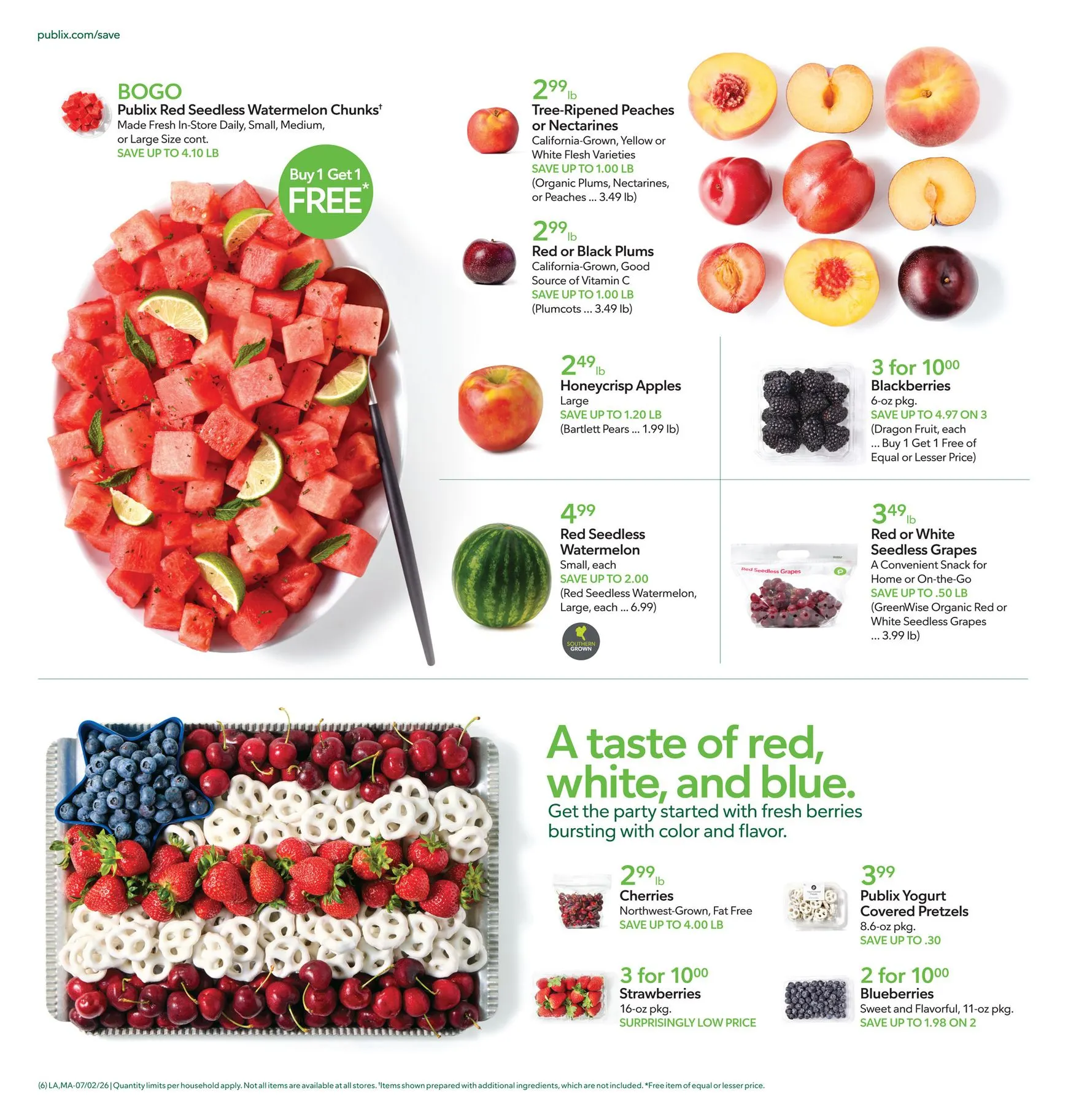 Weekly ad Star-spangled savings. from July 2 to July 8 2026 - Page 6