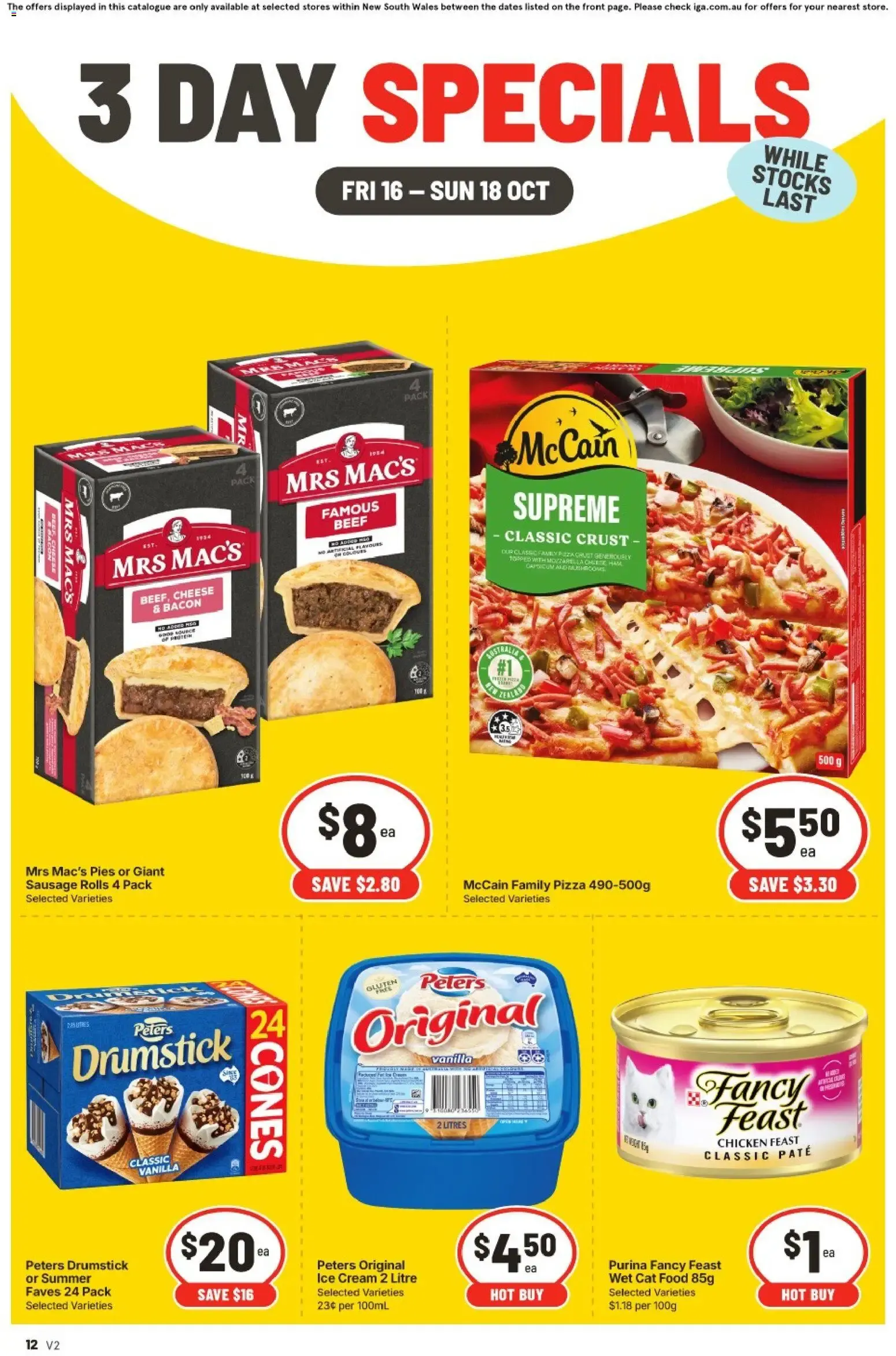 3 DAY SPECIALS - Catalogue valid from 16 October to 18 October 2026 - page 2