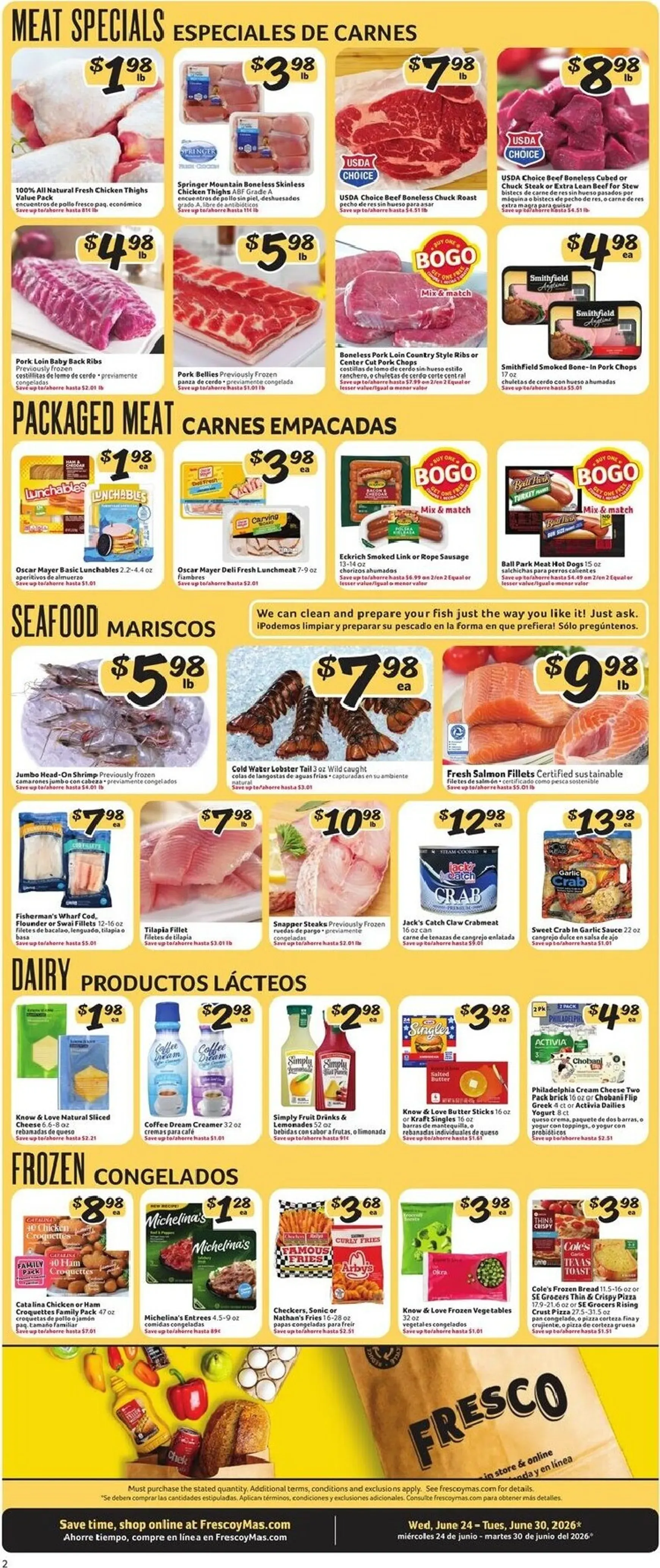 Weekly ad Current Fresco y Más leaflet valid from Wednesday 06/24/2026 to Tuesday 06/30/2026 from June 24 to June 30 2026 - Page 3