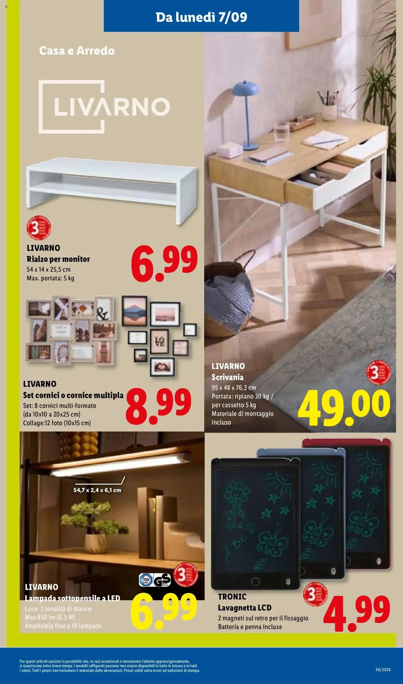 LIDL Sotto Costo da 3 settembre a 9 settembre di 2026 - Pagina del volantino 37