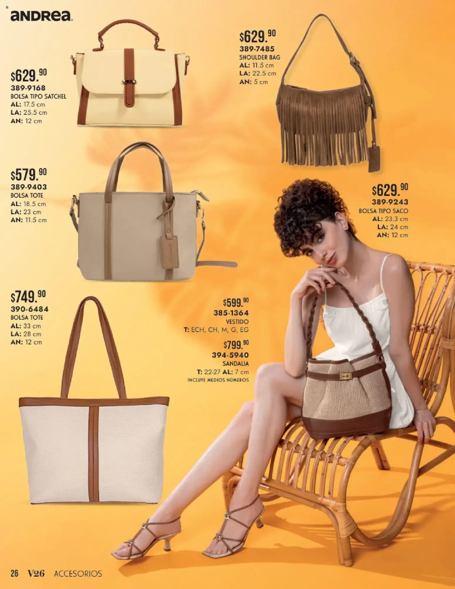 Catálogo de Andrea Verano 26 Accesorios 24 de mayo al 31 de diciembre 2026 - Pagina 26