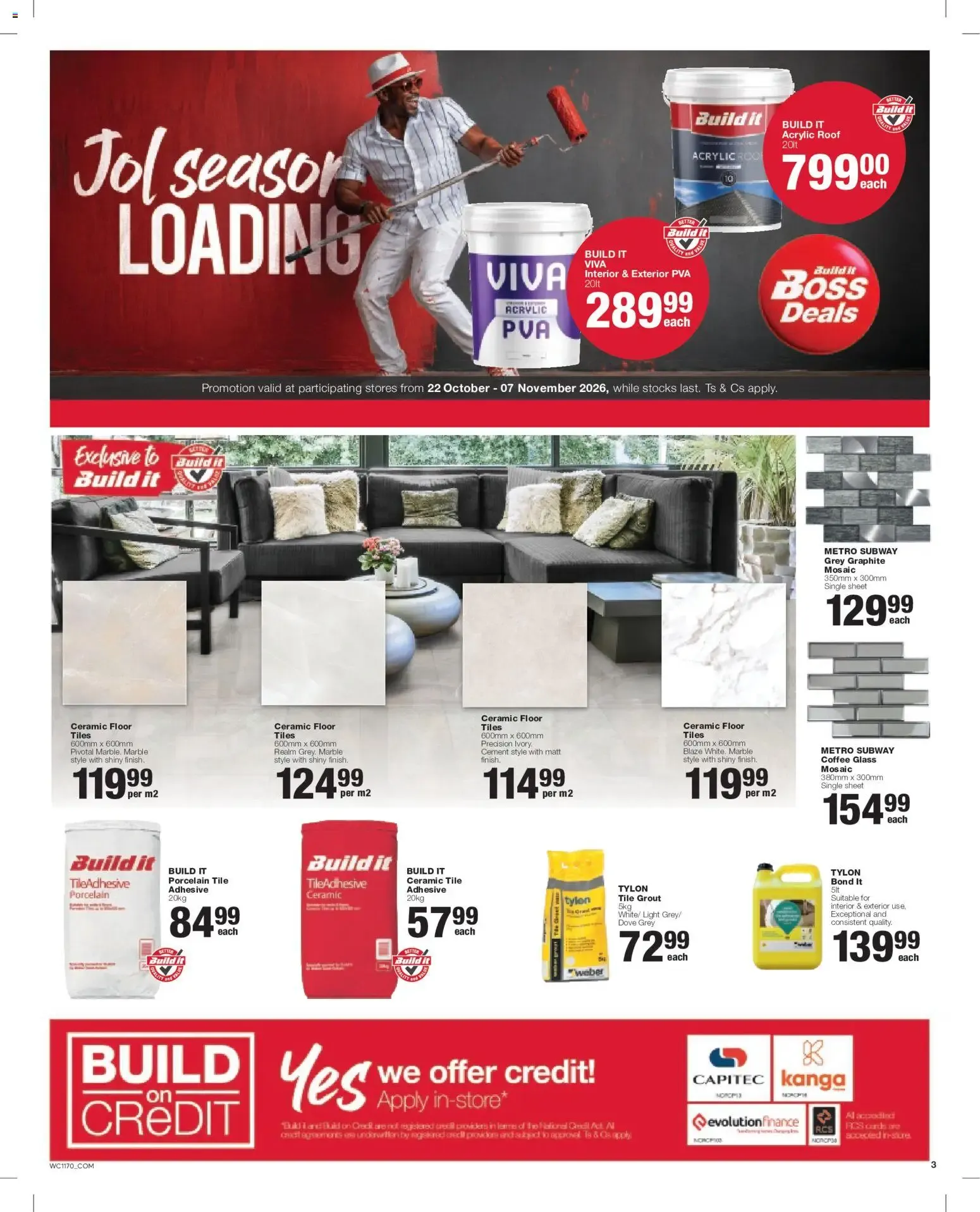 Build It Western Cape - Specials (22/10/2026 - 07/11/2026) Online from 22 October to 7 November 2026 - Catalogue Page 3
