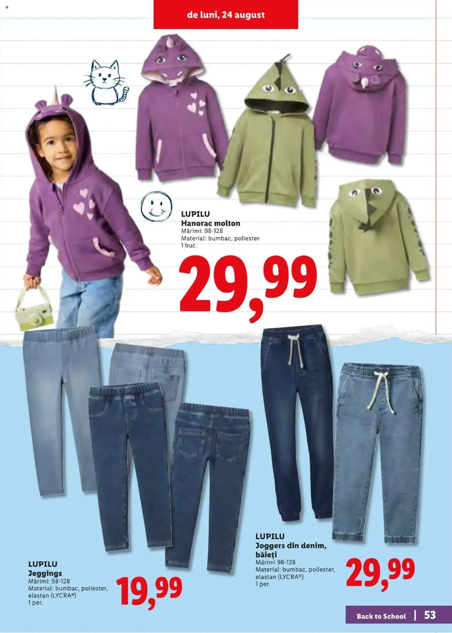 Catalog Catalog LIDL 10.08.2026 - Oferta și Revista online de la 10 august până la 30 august 2026 - Revista Pagina 53