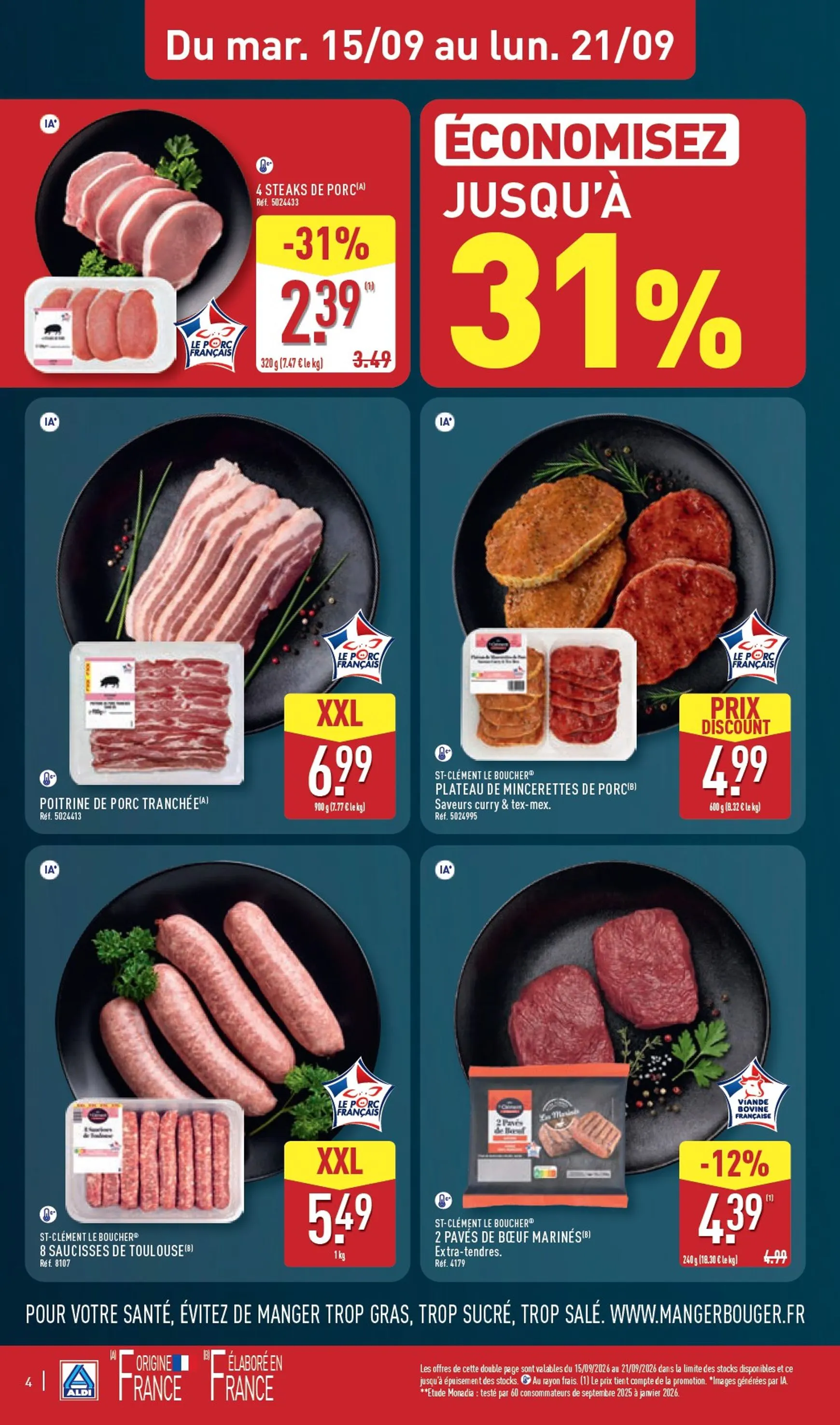 ALDI: Les Très Grands Arrivages du 15 septembre au 21 septembre 2026 - Catalogue page 6