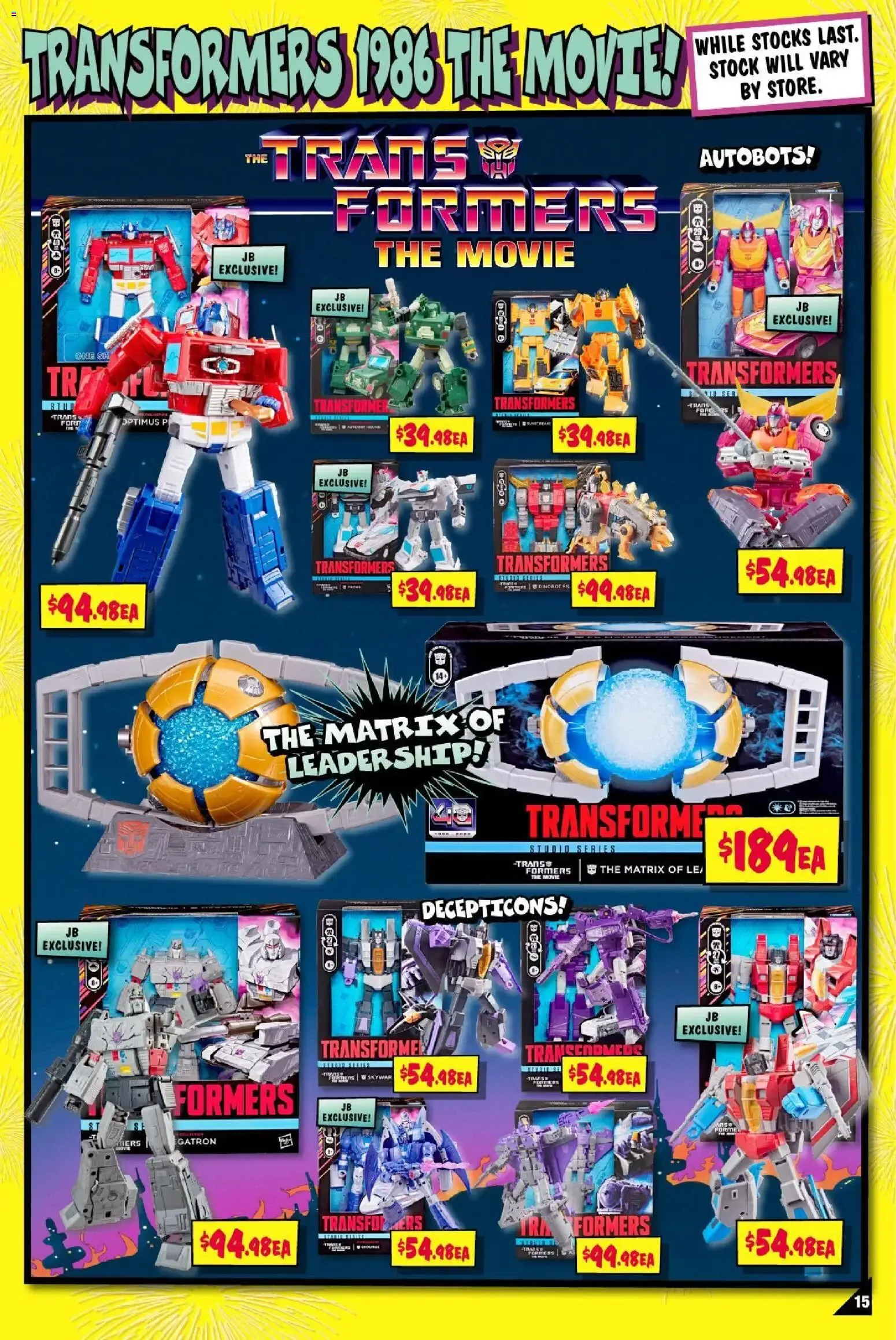 JB Hi-Fi Entertainment Extravaganza - 02/07/2026 > weekly / monthly specials - Catalogue valid from 2 July to 15 July 2026 - page 15
