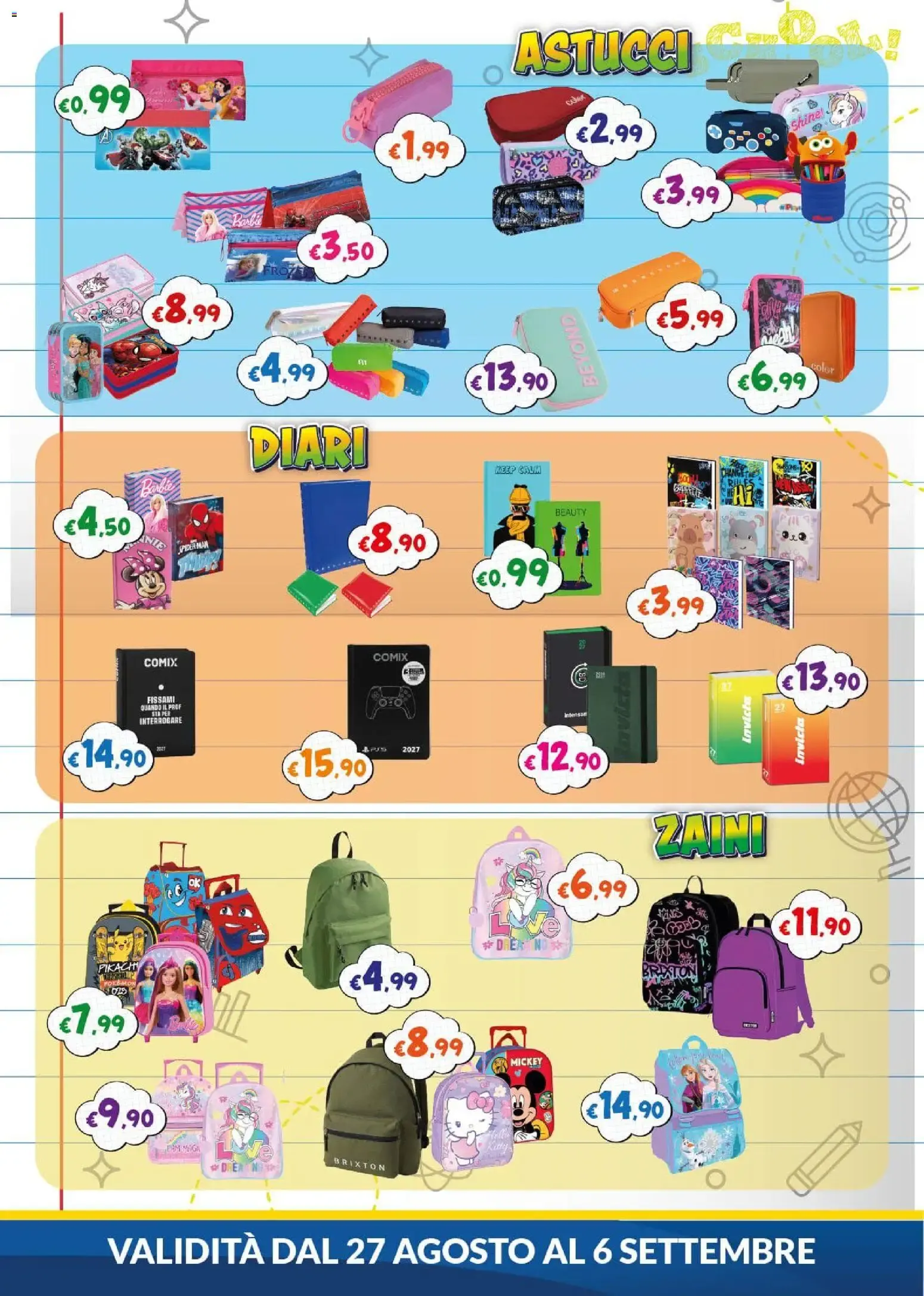 Mister Risparmio - Ofertas Back to School da 27 agosto a 6 settembre di 2026 - Pagina del volantino 5