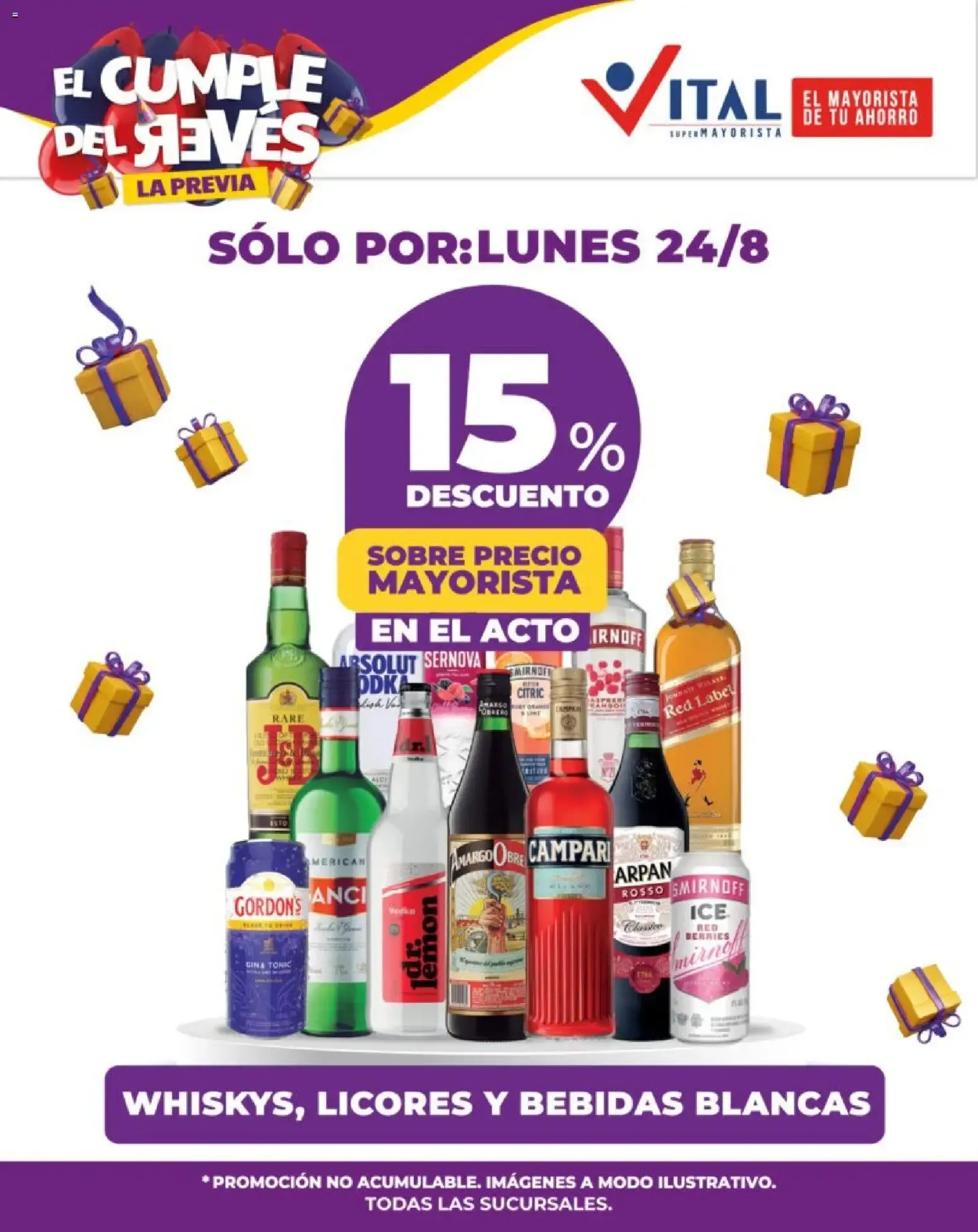 Ofertas de Vital Supermayorista - Feria Perfumería y Limpieza 24 de agosto al 30 de agosto 2026 - Página 3 del catálogo