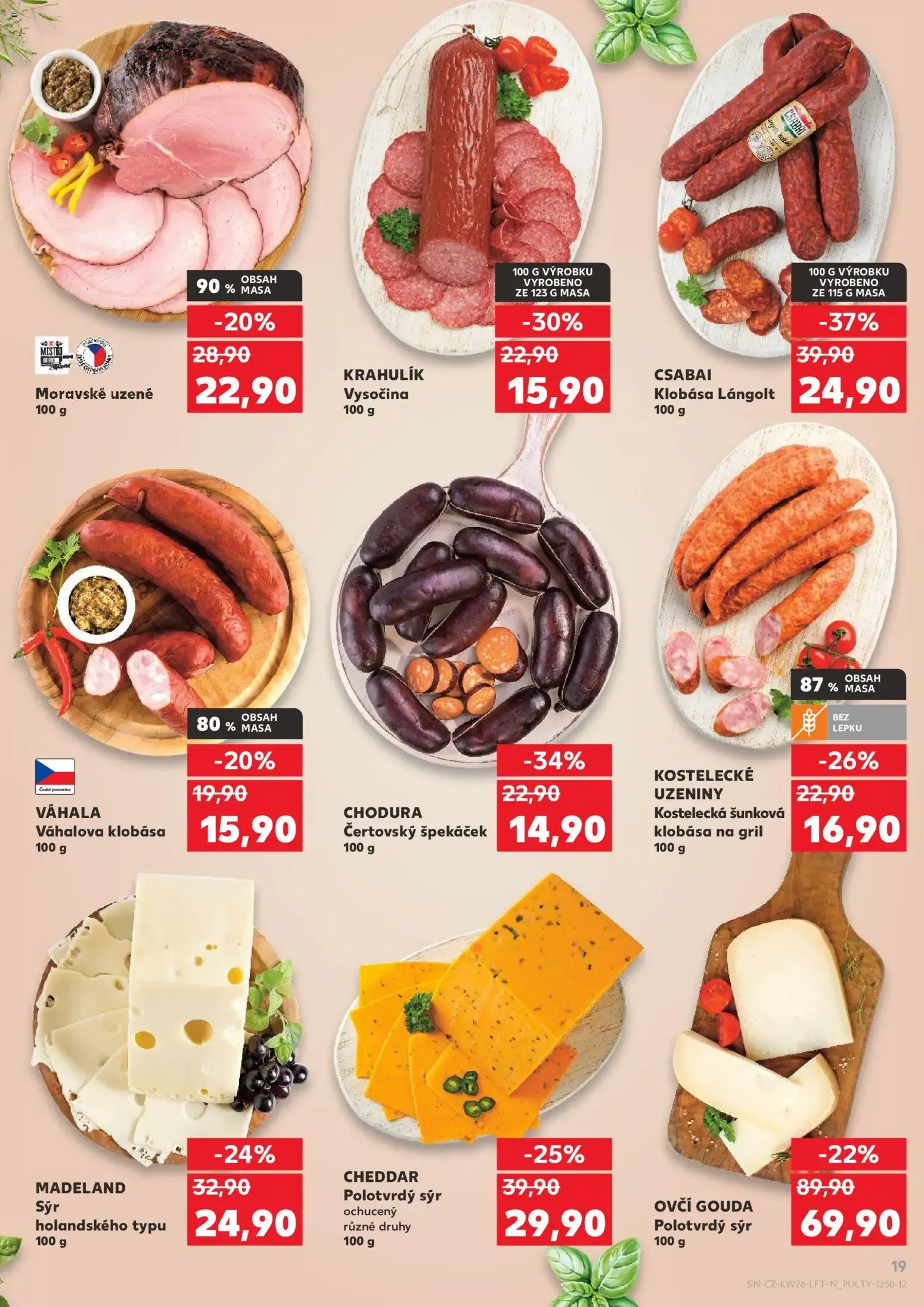 Kaufland Leták: Nejlepší cena pro Česko - 24. června 30. června 2026 - Page 19