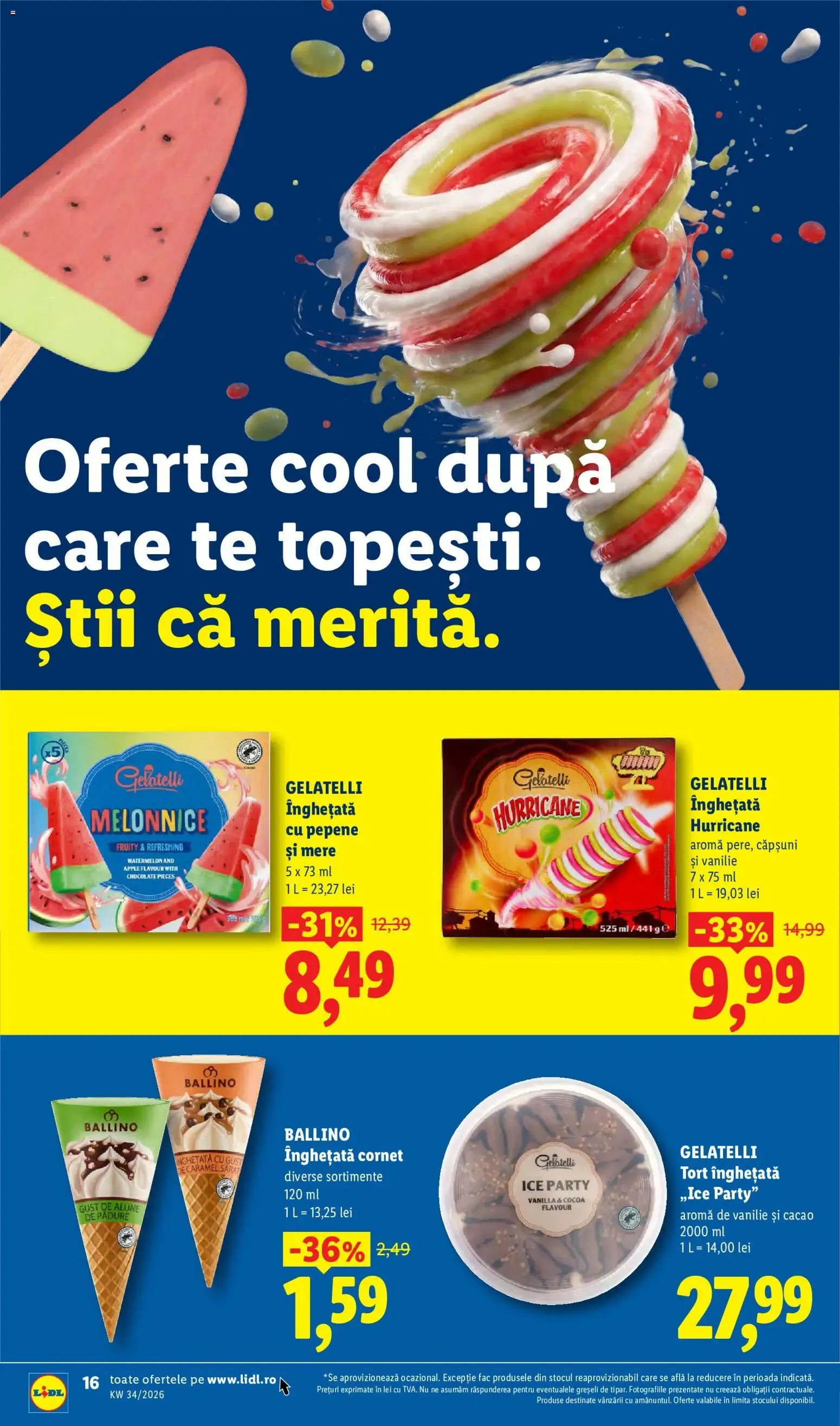 Catalog Catalog LIDL 17.08.2026 - Oferta și Revista online de la 17 august până la 23 august 2026 - Revista Pagina 16