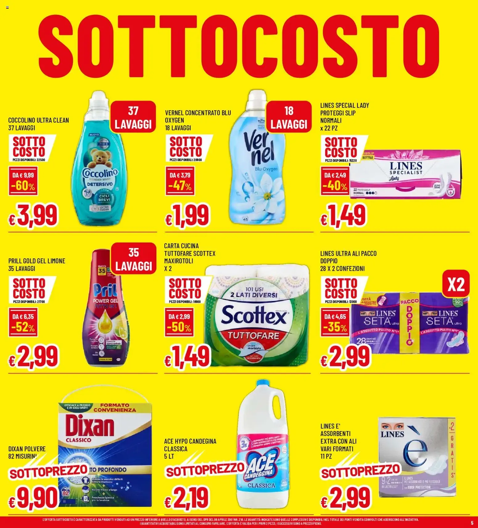 Famila Sottocosto da 3 settembre a 12 settembre di 2026 - Pagina del volantino 5