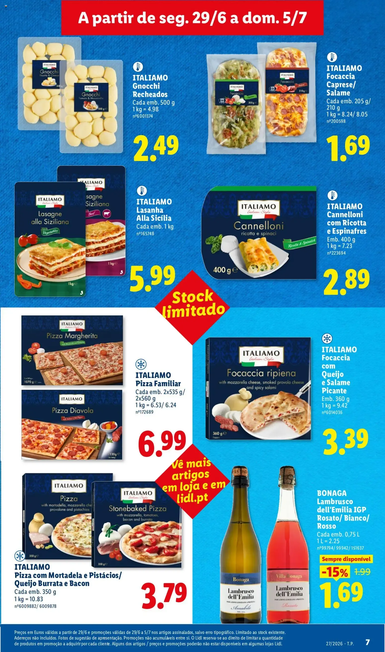 Folheto Lidl Folheto: Poupança de 29 de junho até 5 de julho 2026 - Pagina 7
