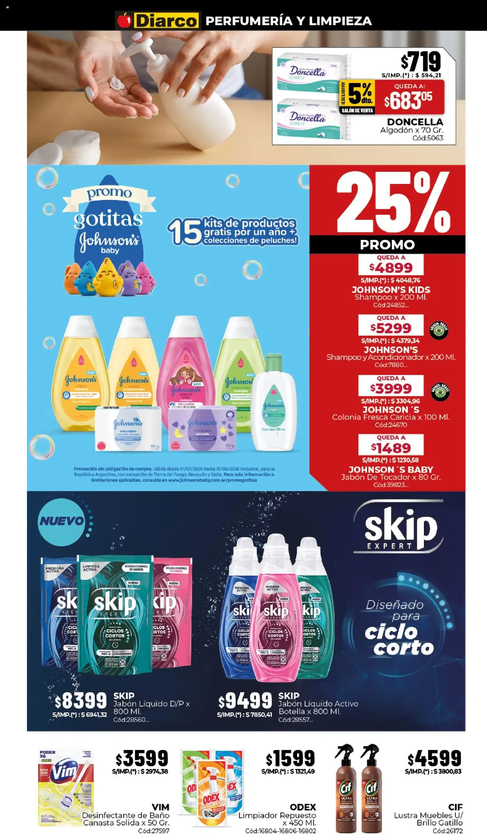 Ofertas de Diarco: Ofertas válidas del 20/07 al 24/07 20 de julio al 24 de julio 2026 - Página 14 del catálogo