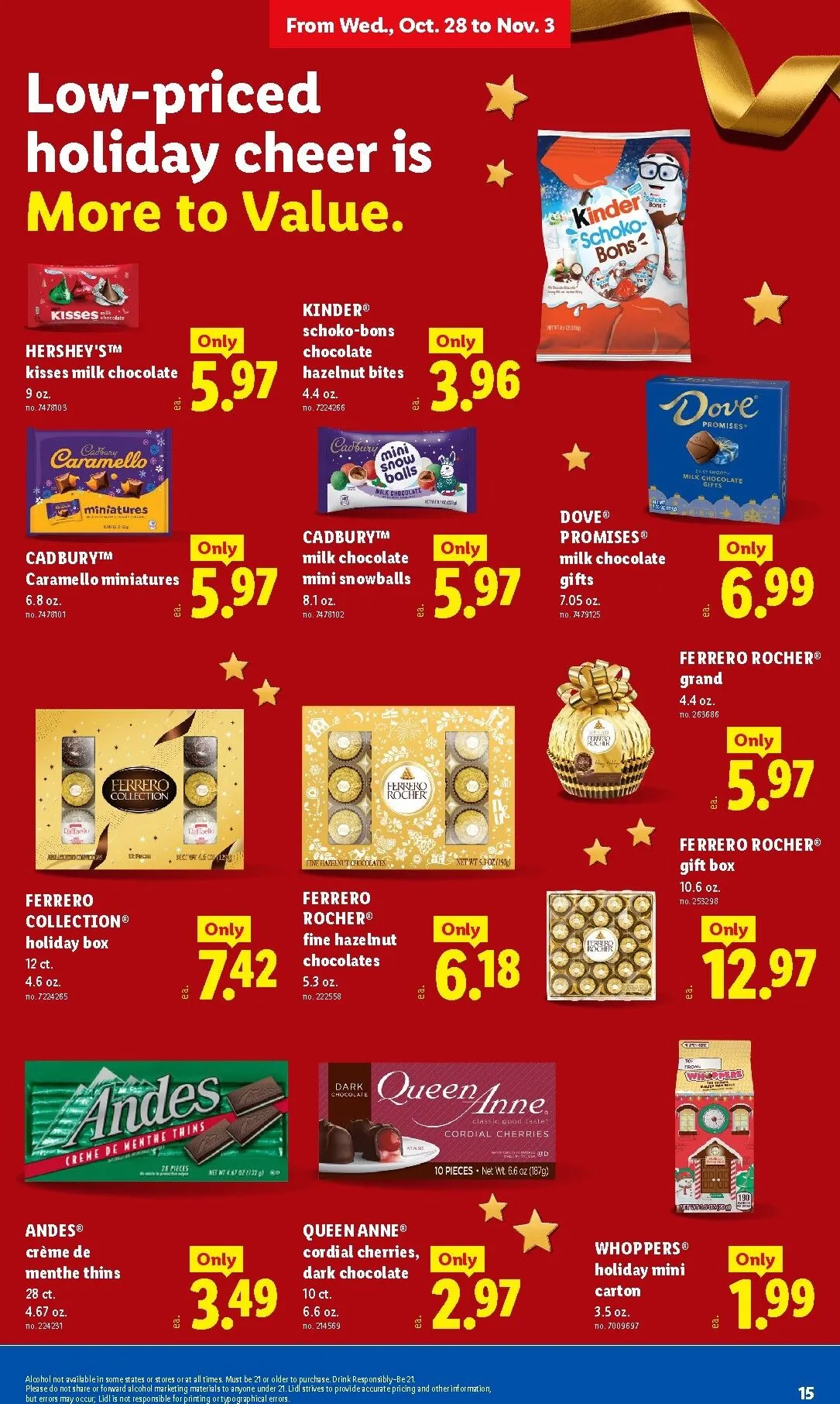Weekly ad Future Lidl flyer valid from Wednesday 10/28/2026 to Tuesday 11/03/2026 from October 28 to November 3 2026 - Page 15