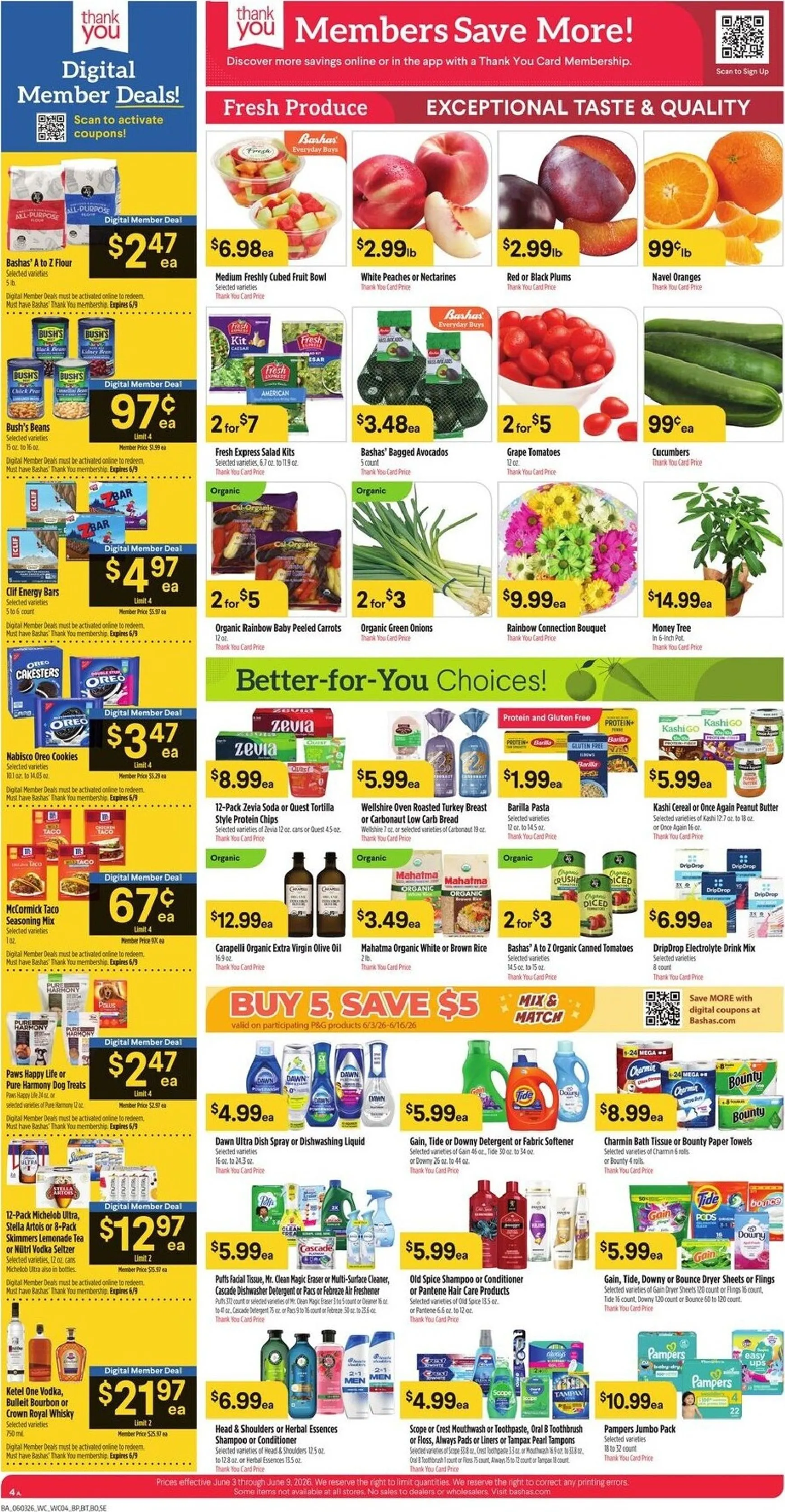 Weekly ad Current Bashas' leaflet valid from Wednesday 06/03/2026 to Tuesday 06/09/2026 from June 3 to June 9 2026 - Page 4