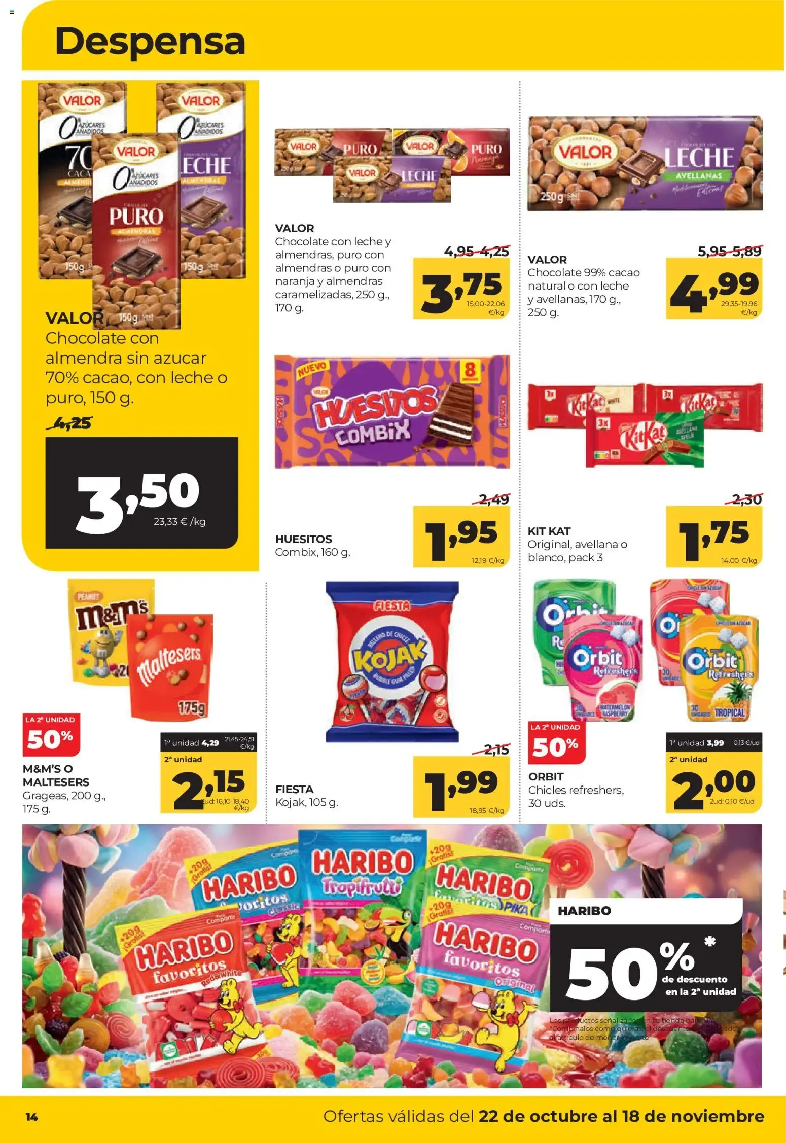 Catálogo de Alimerka folleto >> 22/10 - 18/11/2026 (catálogo) 22 de octubre al 18 de noviembre 2026 - Página 14