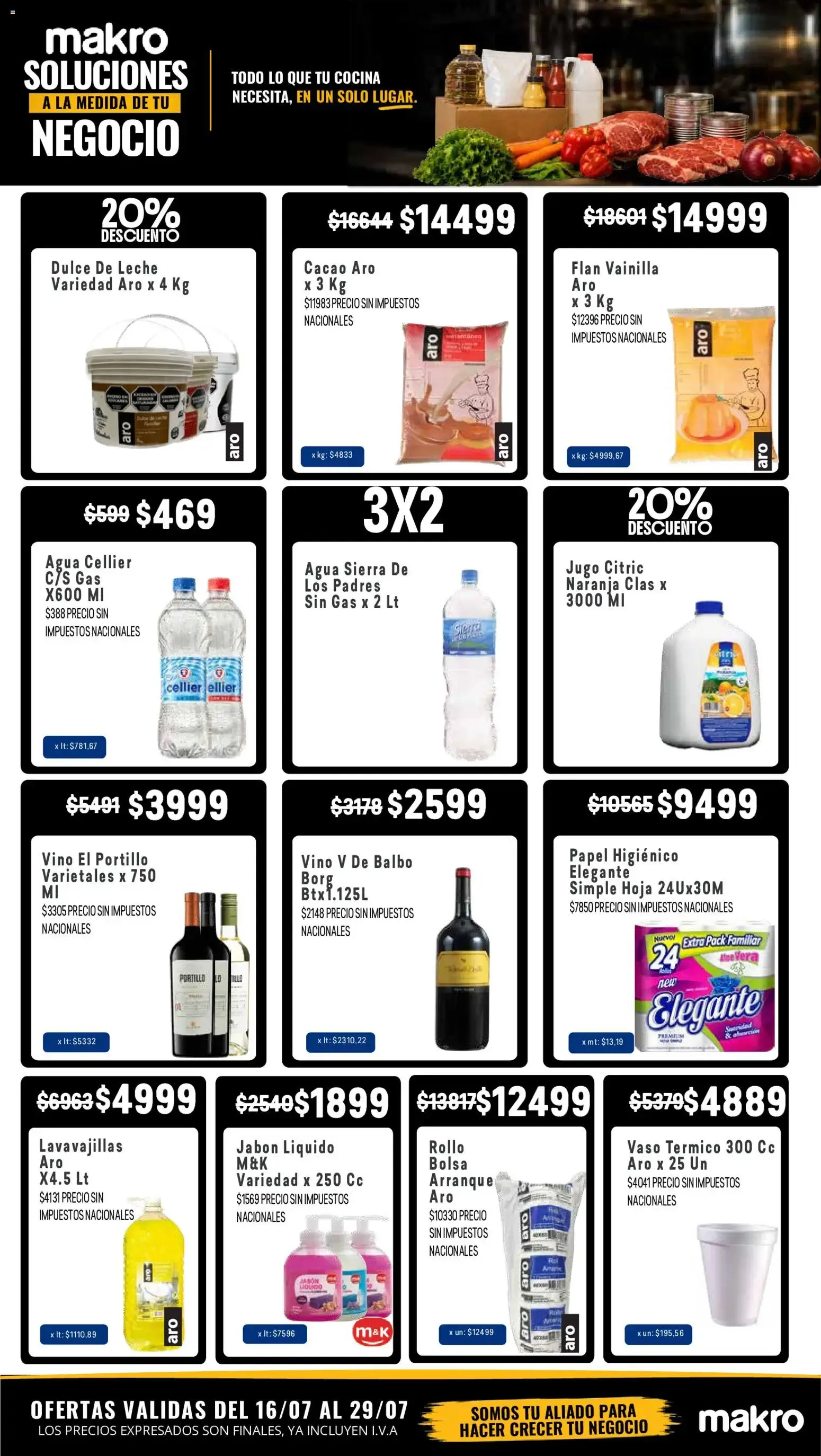 Ofertas de makro SOLUCIONES A LA MEDIDA DE TU NEGOCIO 16 de julio al 22 de julio 2026 - Página 4 del catálogo