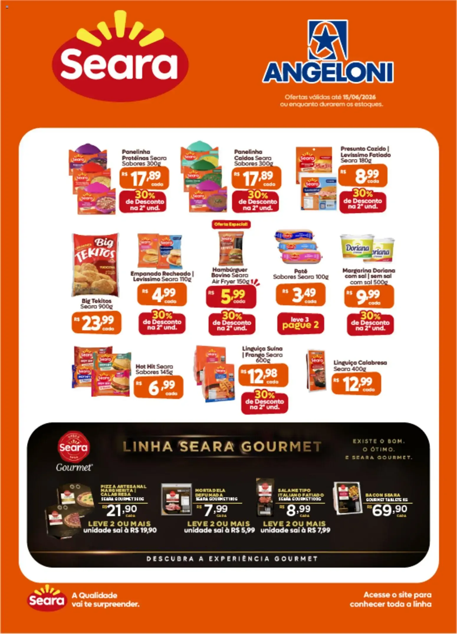 Encarte de Angeloni - Ofertas da semana de 10/06/2026 | Promoções Online 10 de junho até 15 de junho 2026 - Pagina 1