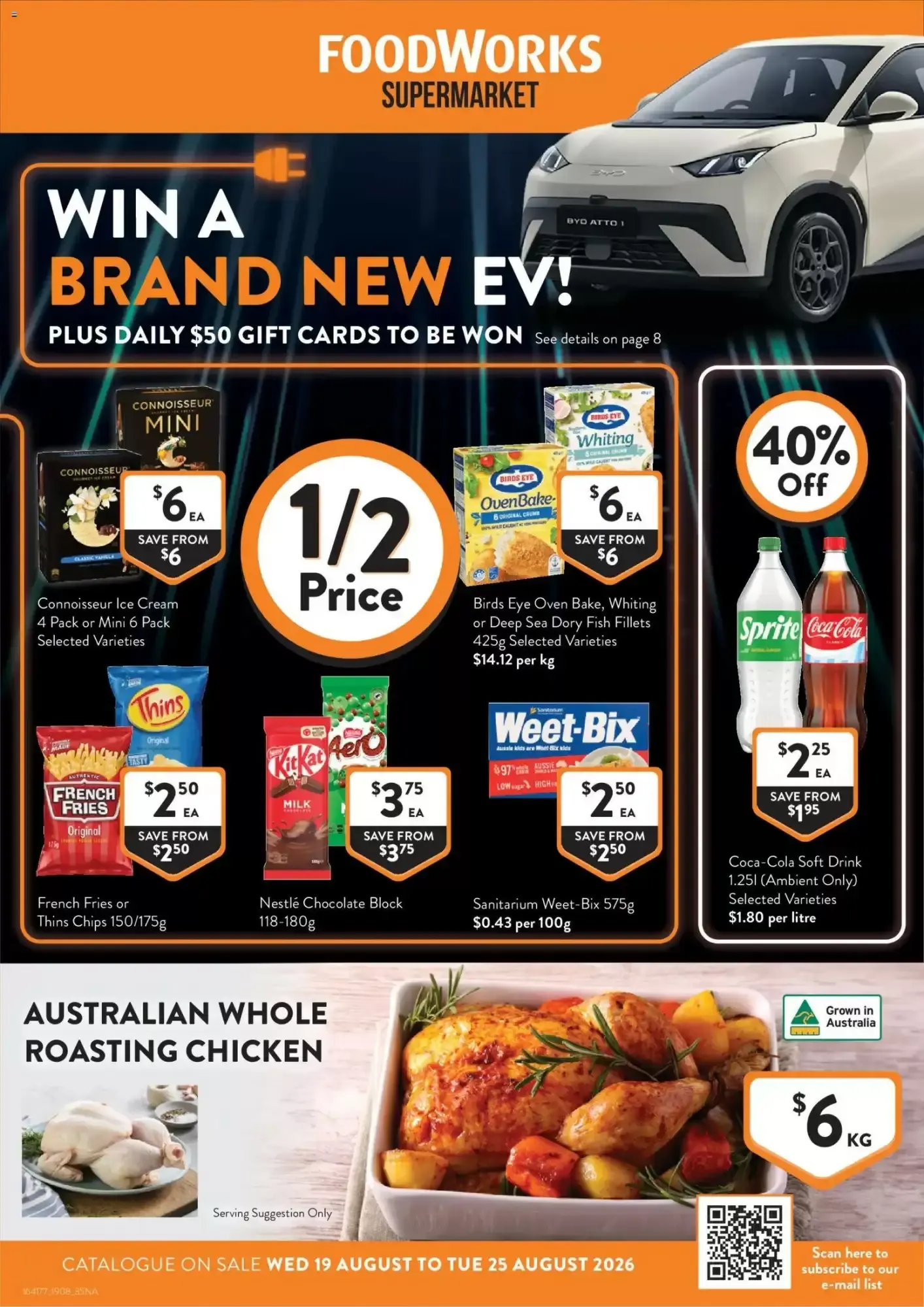 Foodworks catalogue week 34 - Catalogue valid from 19 August to 25 August 2026 - page 1