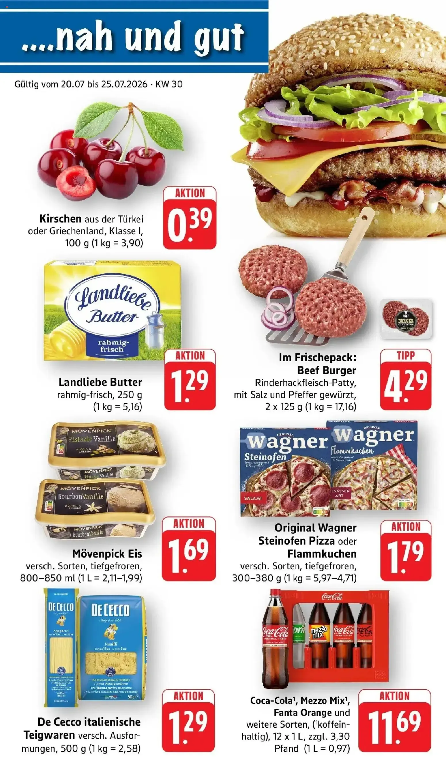 ...nah und gut von 20. Juli bis 25. Juli 2026 - Prospekt seite 1