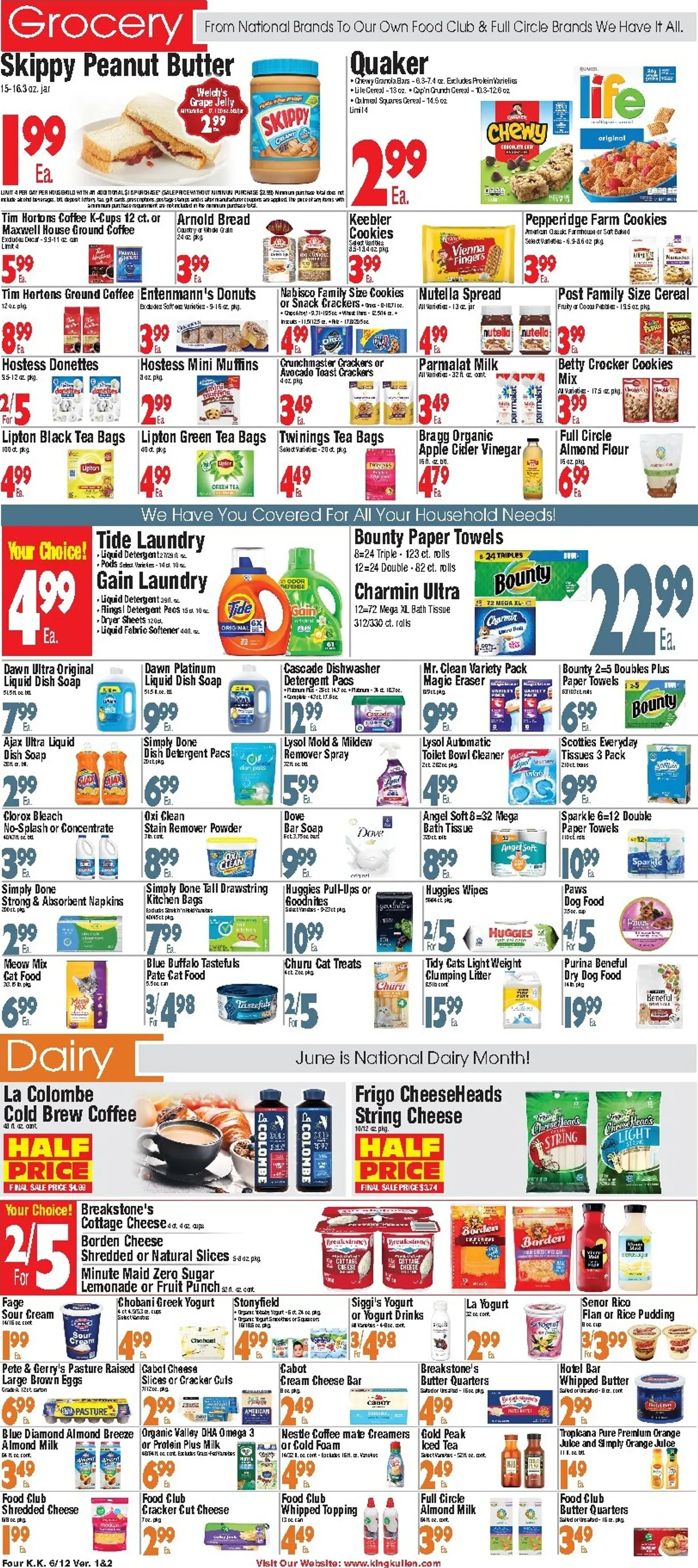 Weekly ad Current King Kullen leaflet valid from Friday 06/12/2026 to Thursday 06/18/2026 from June 12 to June 18 2026 - Page 4