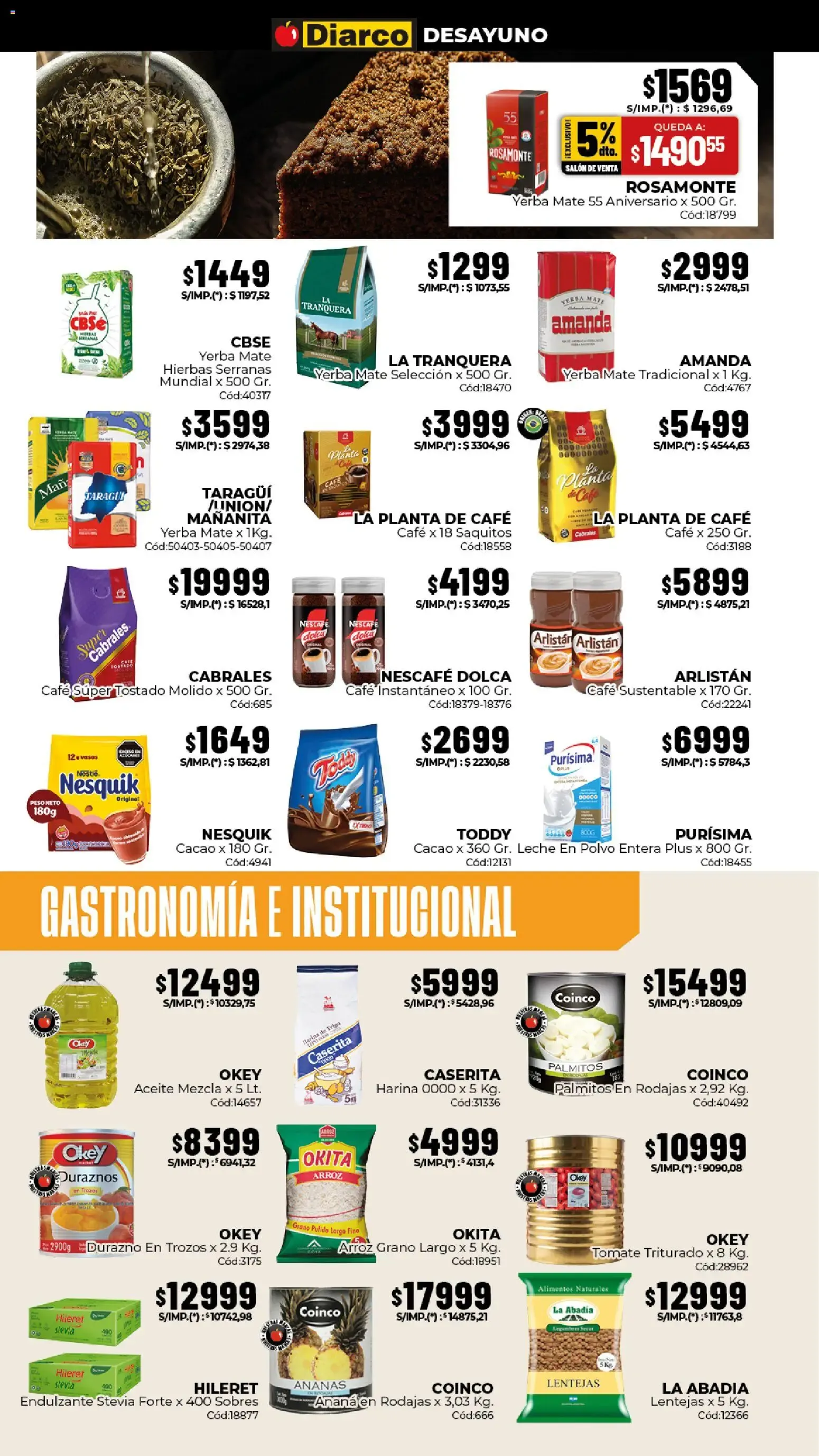 Ofertas de Diarco - Ofertas Interior del 13/07/2026 - 17/07/2026 13 de julio al 17 de julio 2026 - Página 4 del catálogo