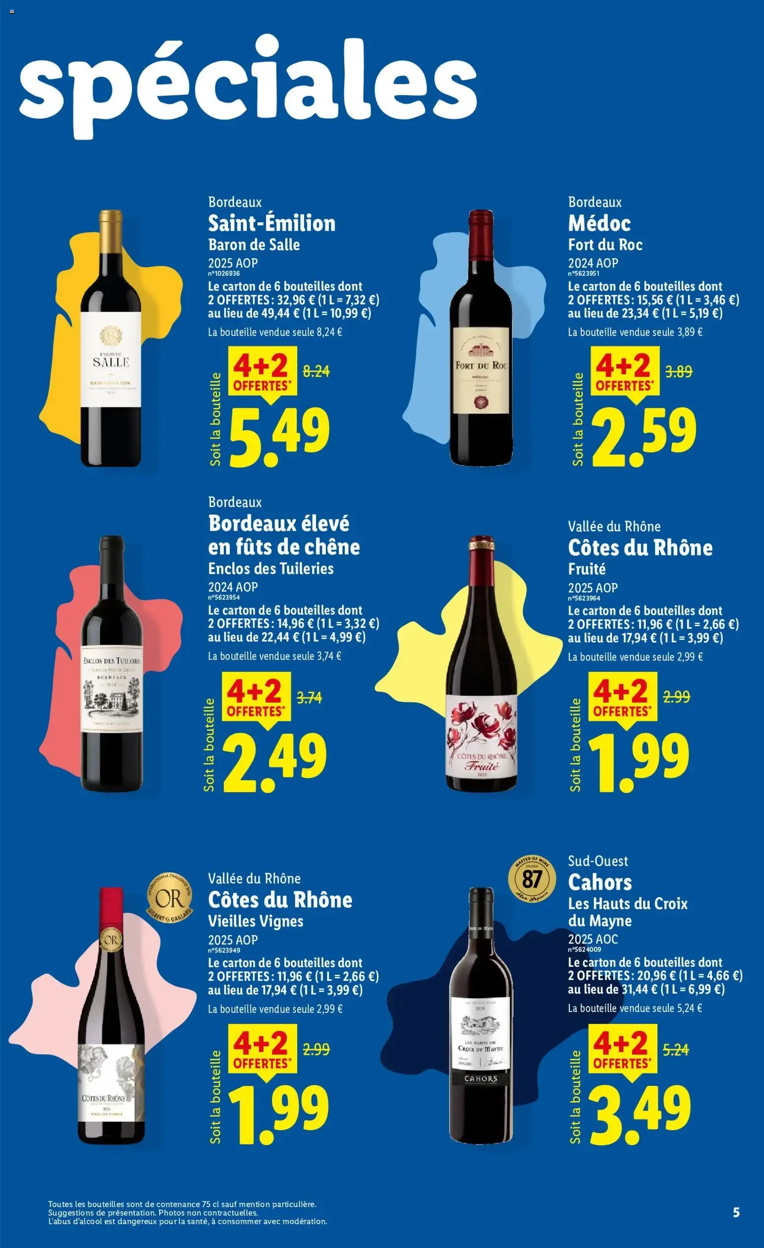 LES EFFERVESCENTS du 3 septembre au 10 septembre 2026 - Catalogue page 5