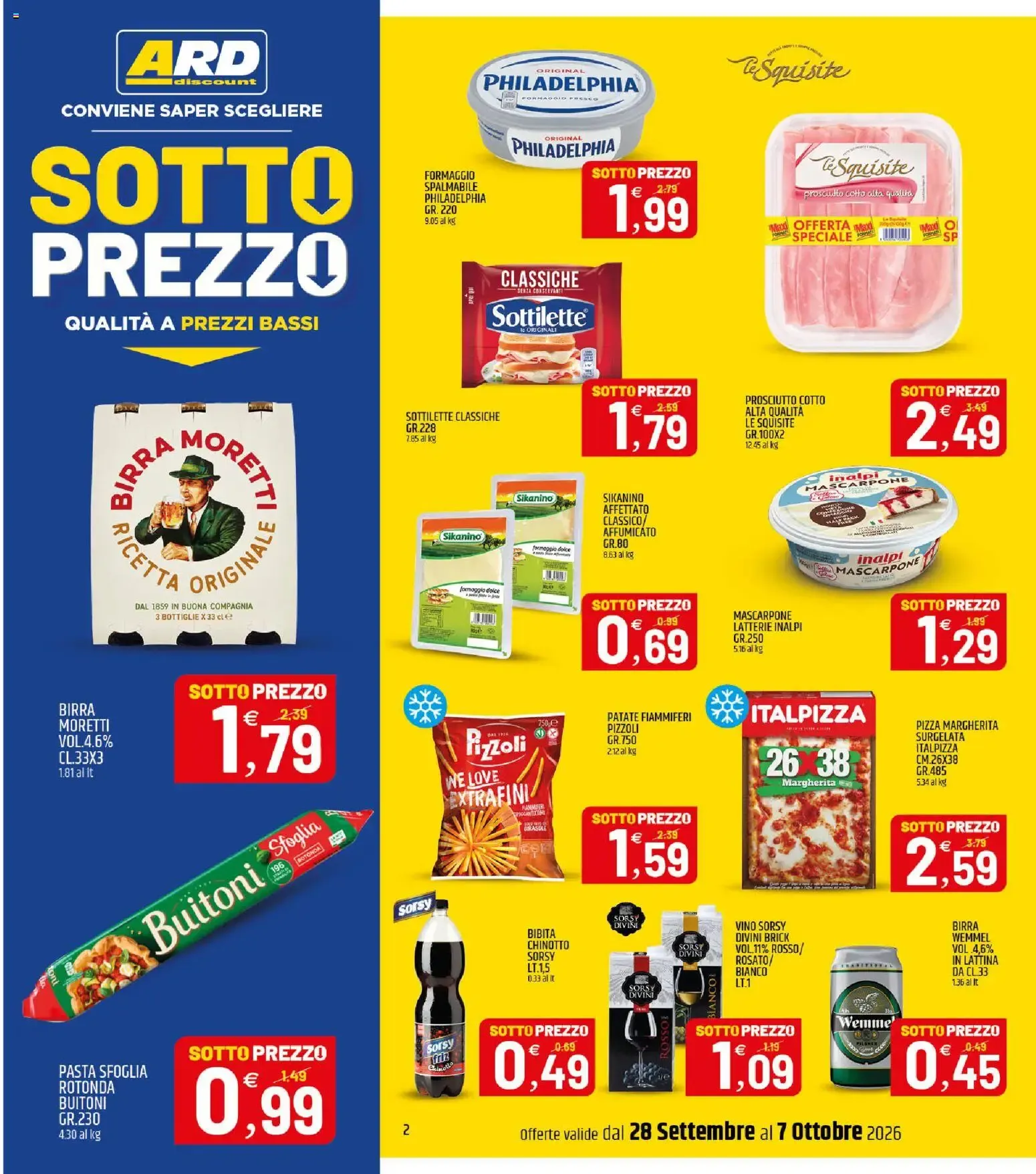 Nuovo ARD Discount volantino dal 28/09/2026 > offerte anteprima 🛍️ da 28 settembre a 7 ottobre di 2026 - Pagina del volantino 2