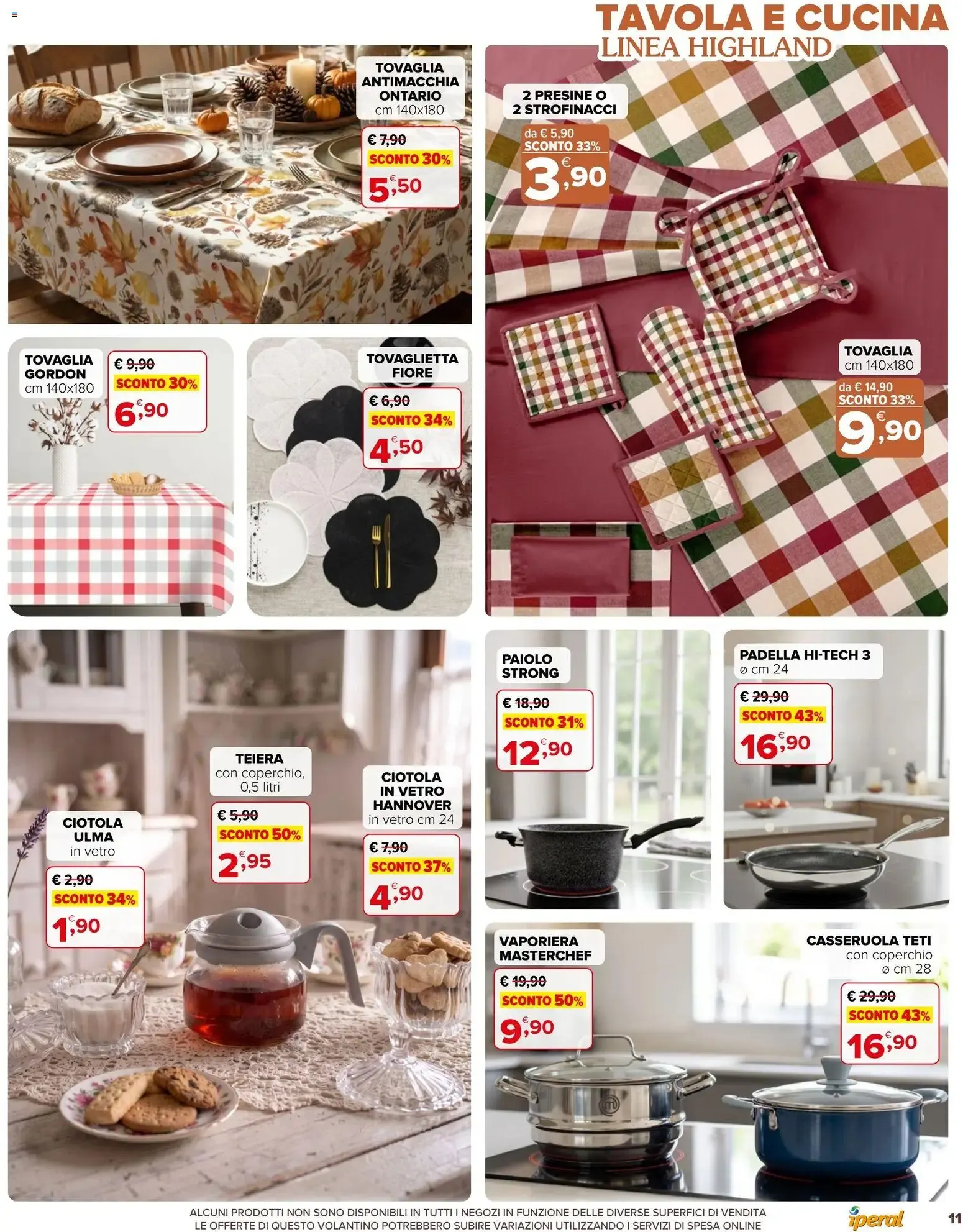 Nuovo Iperal volantino Dolce autunno dal 30/09/2026 > offerte anteprima 🛍️ da 30 settembre a 10 novembre di 2026 - Pagina del volantino 11