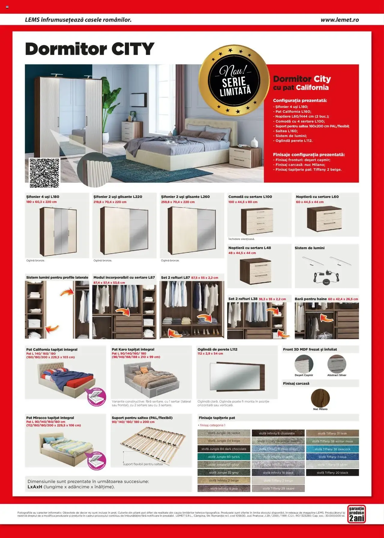 Catalog Lem’s catalog - Living și Dormitor City - Oferta 20.11.2023 - 31.01.2027 de la 20 noiembrie până la 31 ianuarie 2027 - Revista Pagina 2
