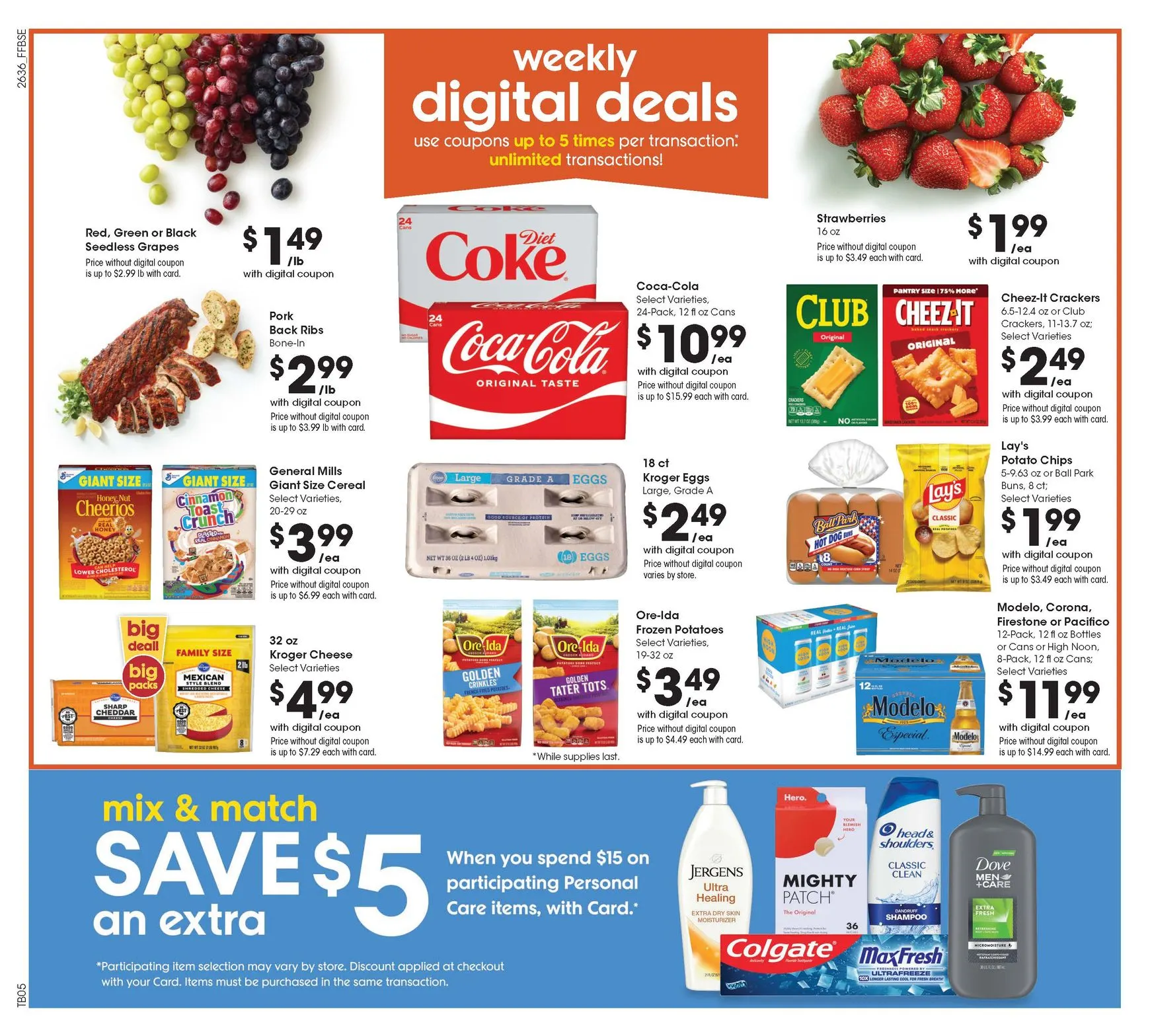 Weekly ad Current Fry's Food Stores leaflet valid from Wednesday 10/07/2026 to Tuesday 10/13/2026 from October 7 to October 13 2026 - Page 2