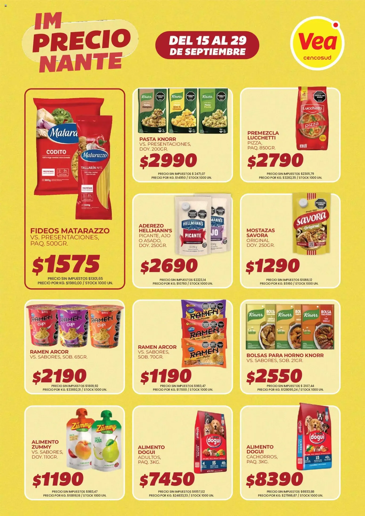 Ofertas de Vea - ImPRECIOnante del 15 al 29 de Septiembre 15 de septiembre al 29 de septiembre 2026 - Página 6 del catálogo
