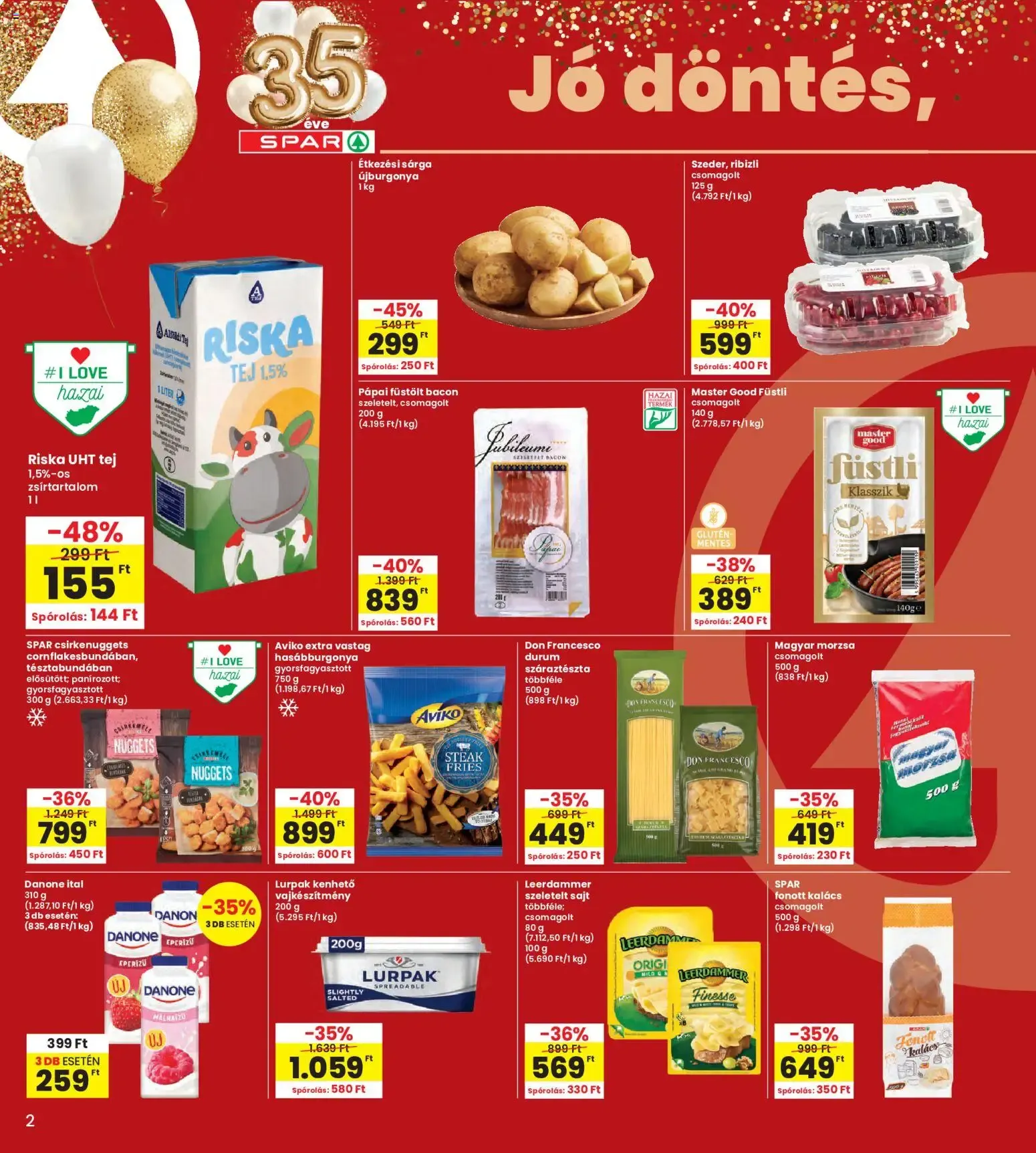 Katalógus Szülinapi akciók és szuper árak! július 23.-tól július 29.-ig 2026. - Oldal 2