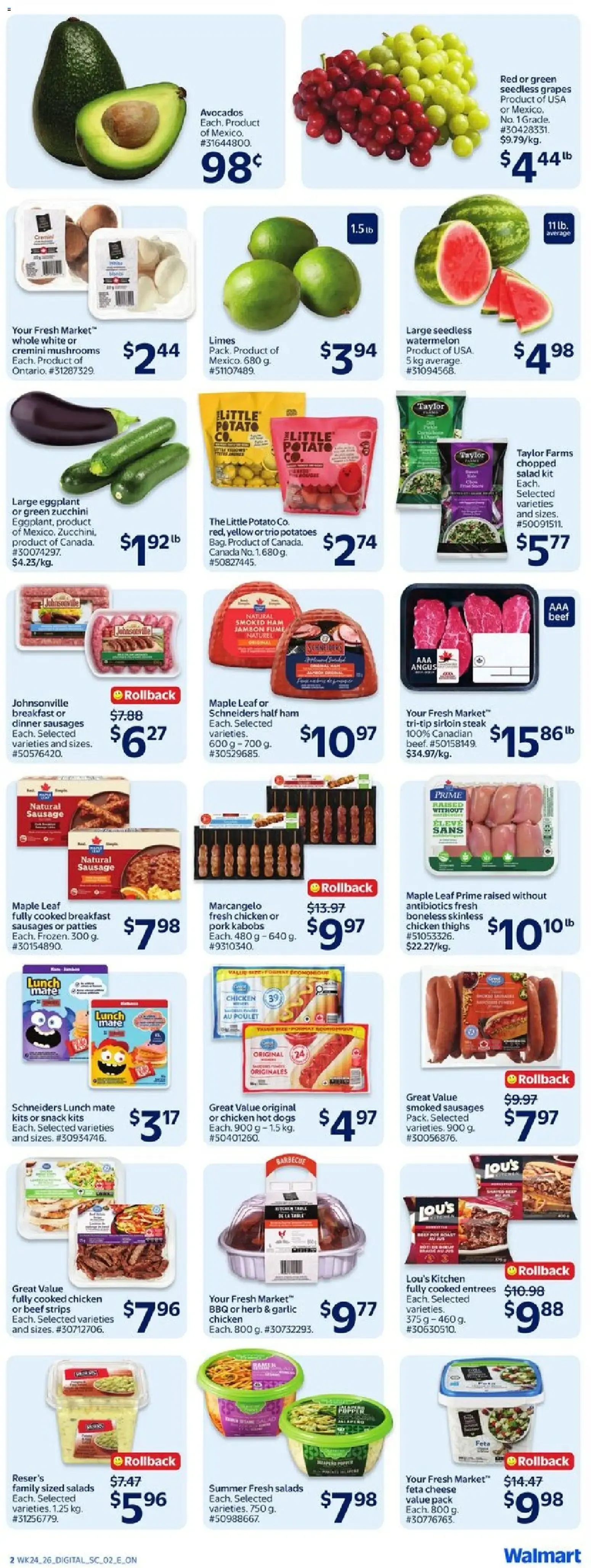 Walmart weekly flyer from Jul 9, 2026 > weekly specials & deals from July 9 to July 15 2026 - flyer page 5