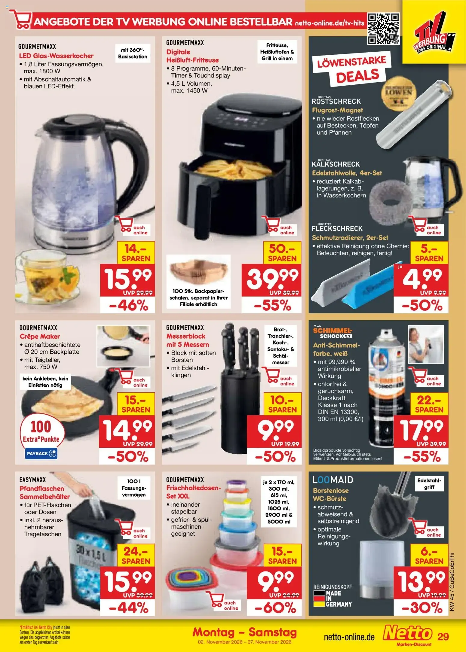 Netto Marken-Discount Prospekt (ab 02.11.2026) » Angebote von 2. November bis 7. November 2026 - Prospekt seite 41